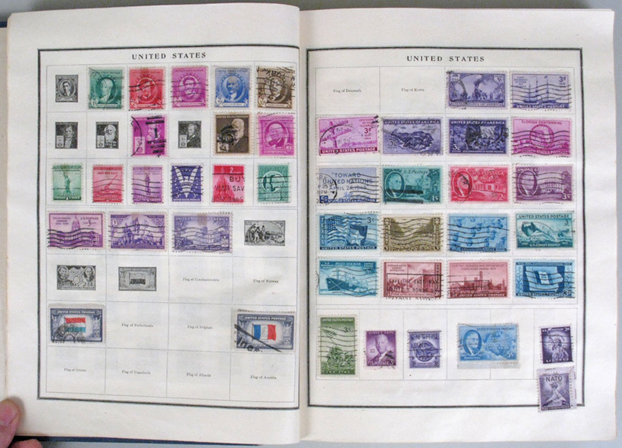Stamp Collection Book