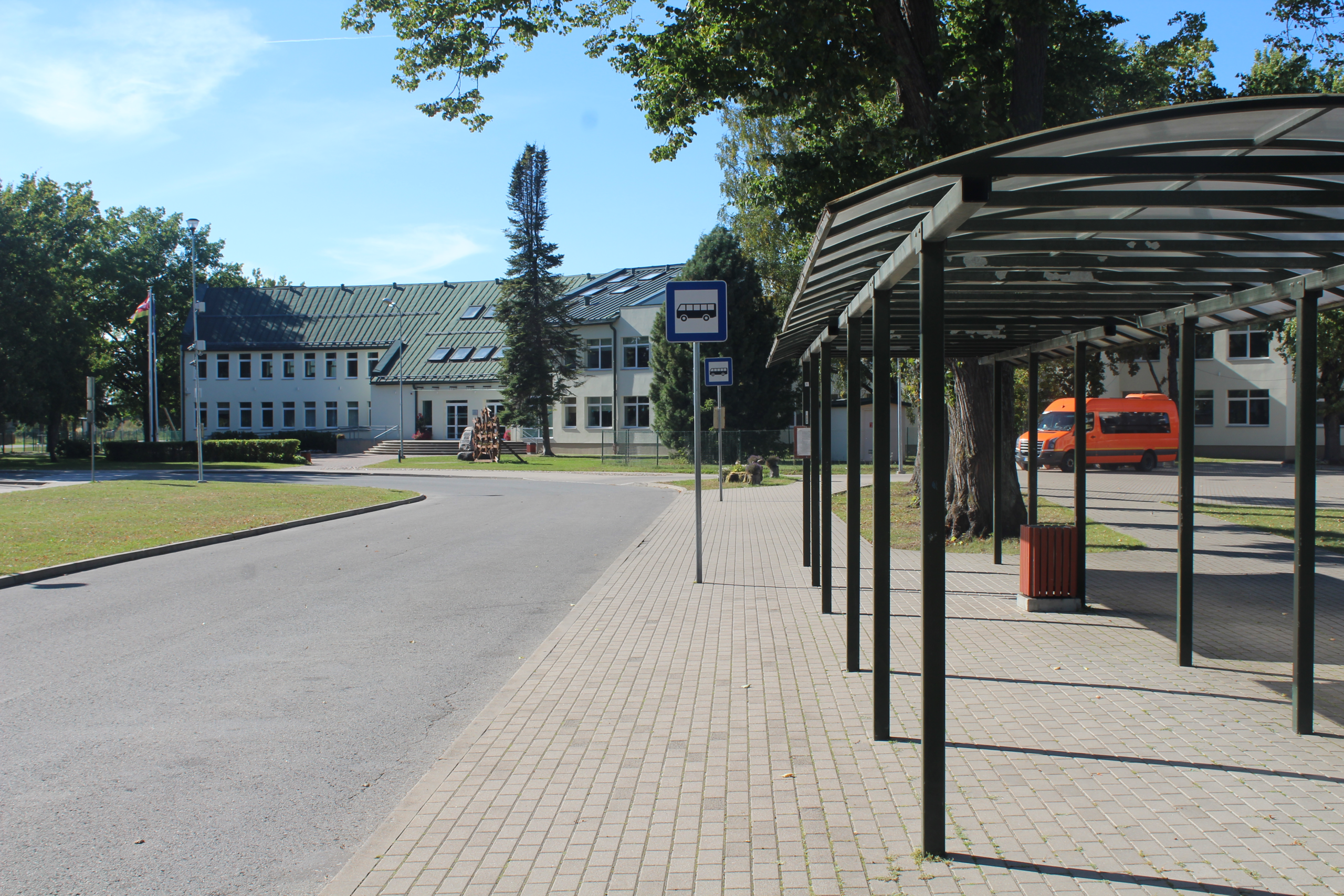 School Bus stand