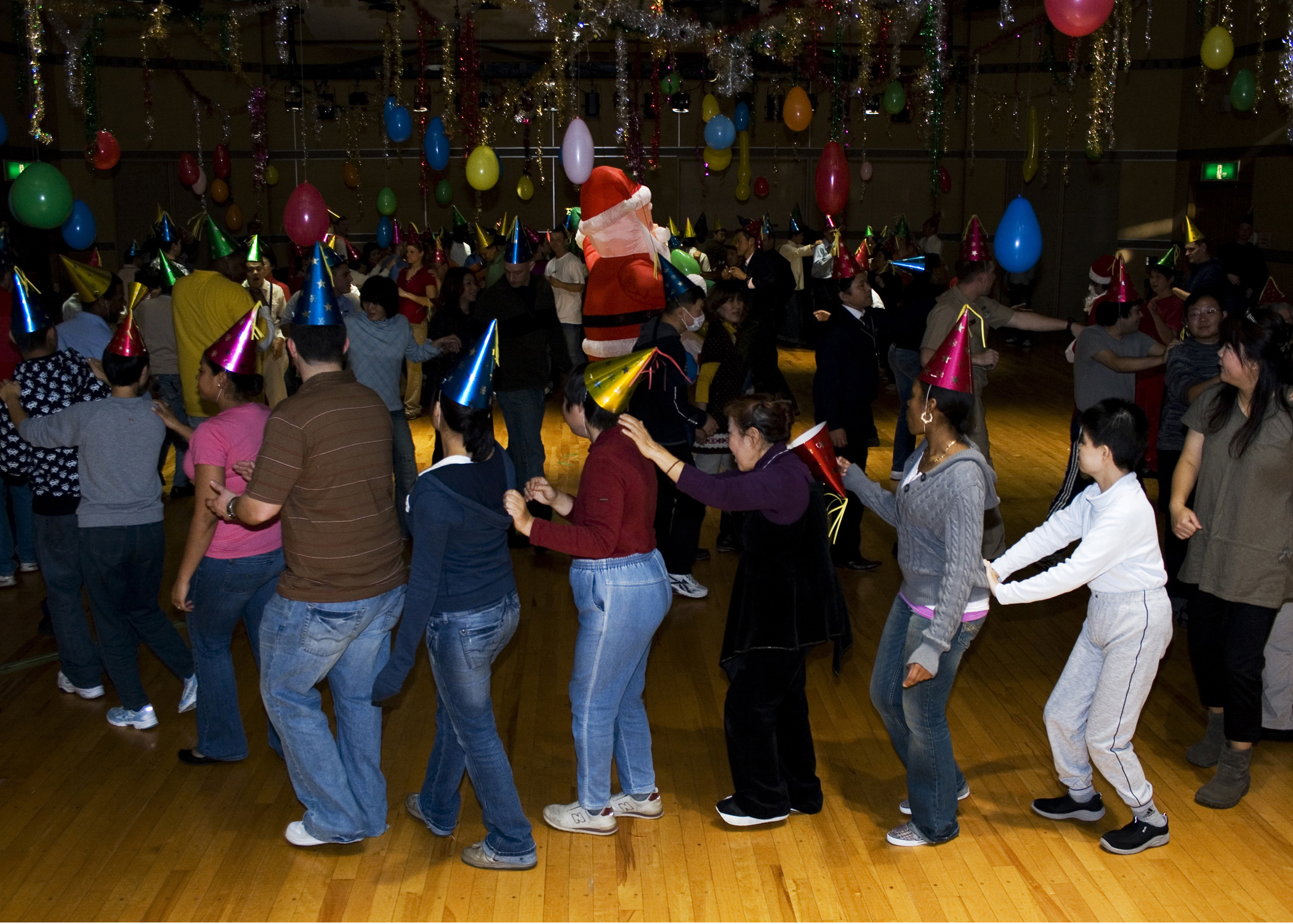 people dancing