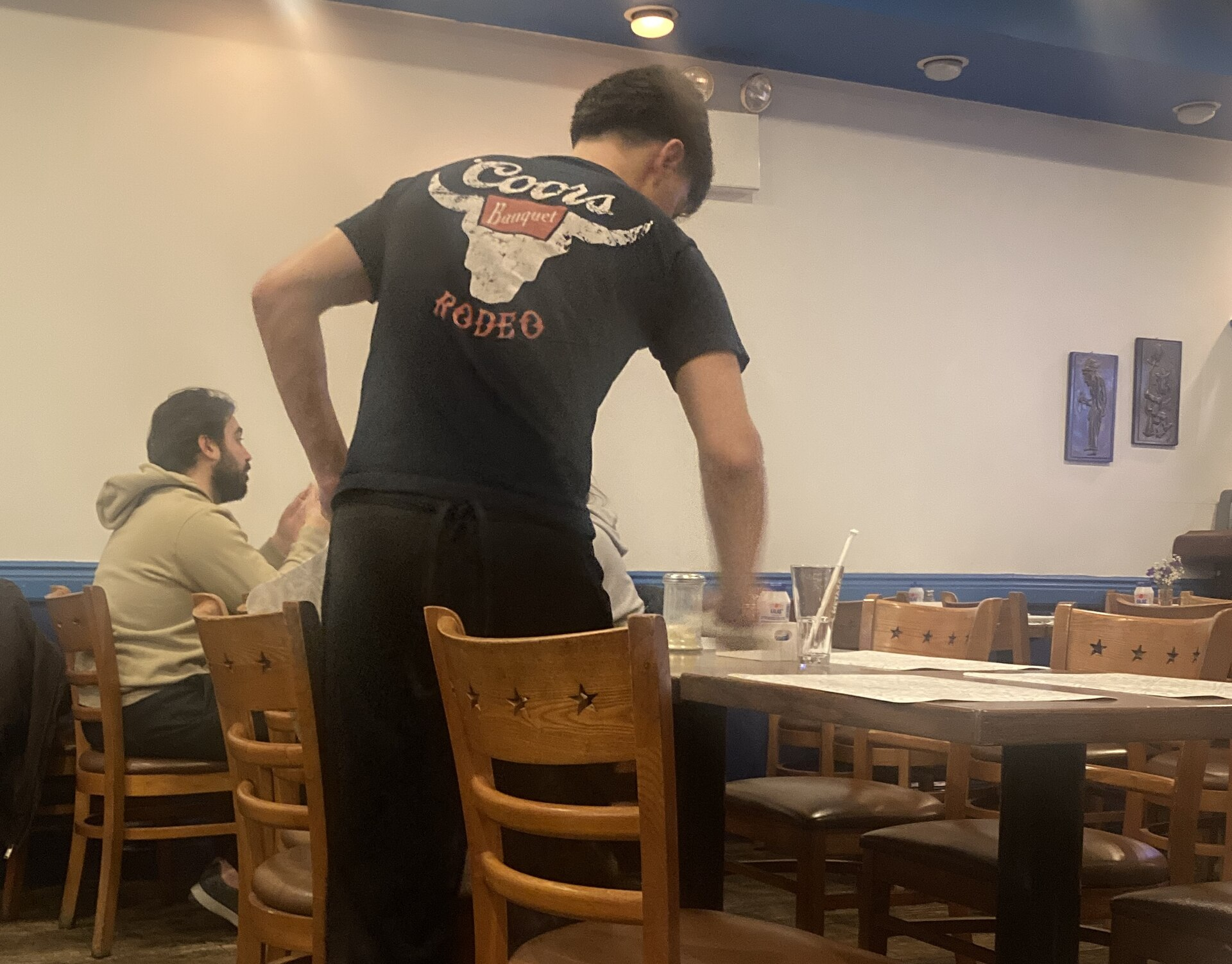 Busing Tables