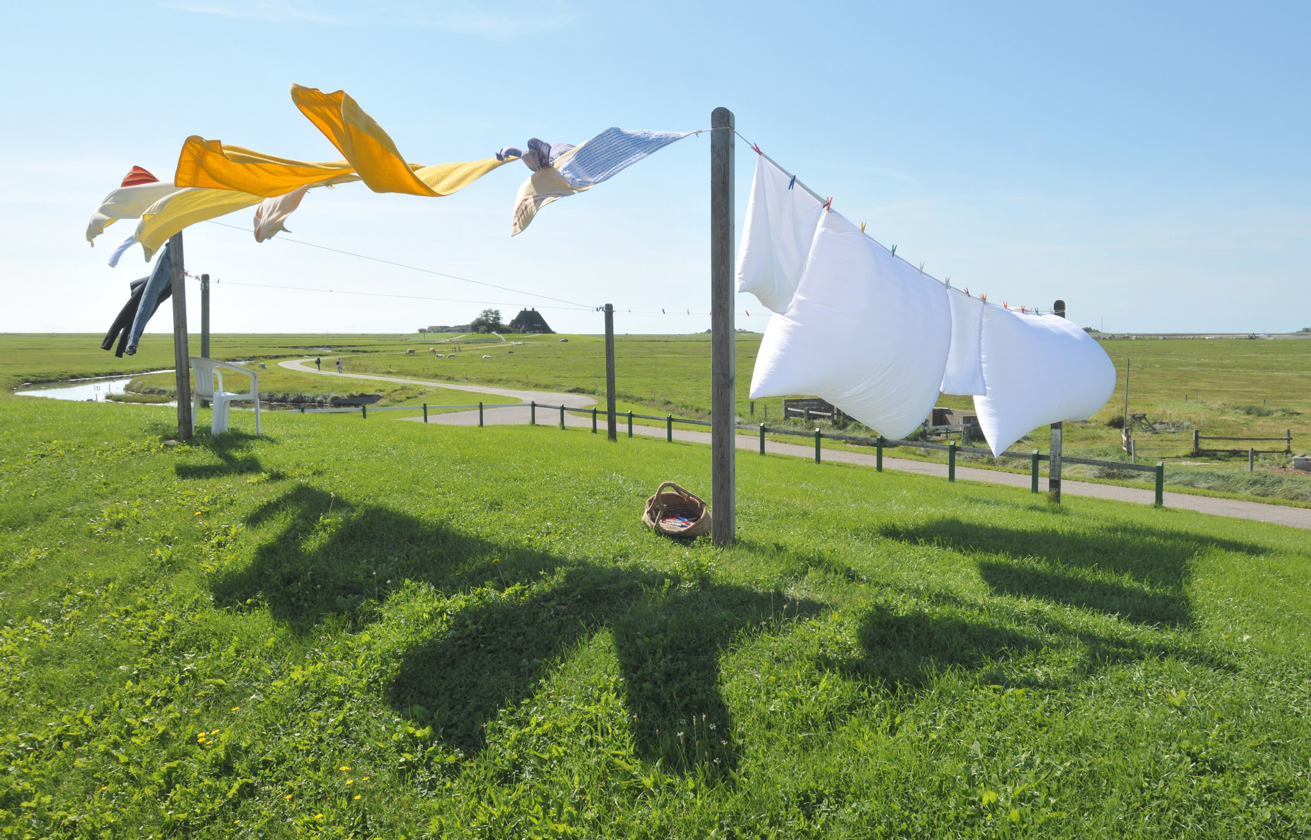 Hanging Laundry