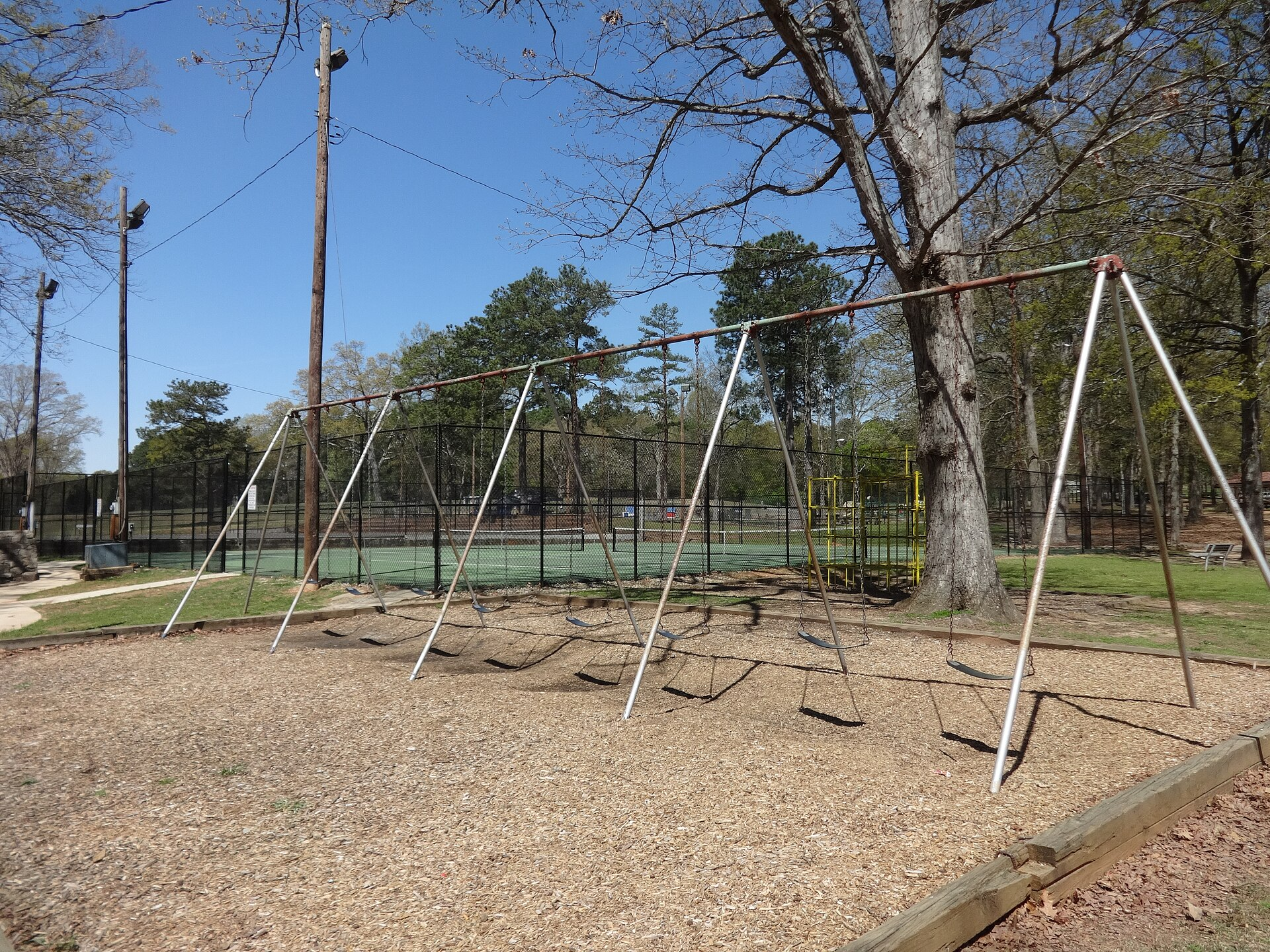 Sky-High Swing Set