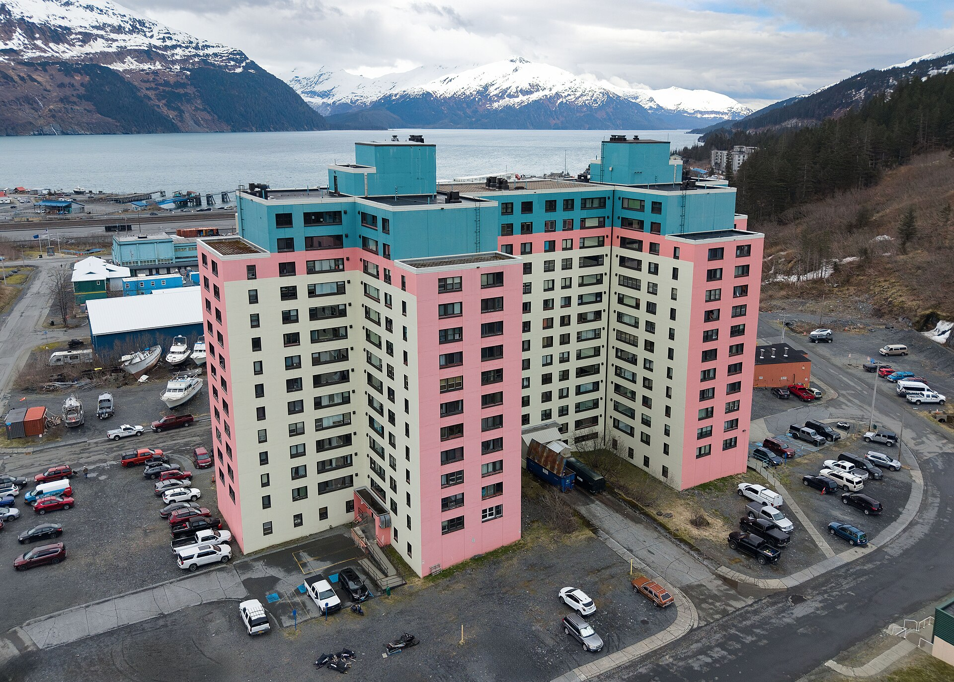 Begich Towers Whittier