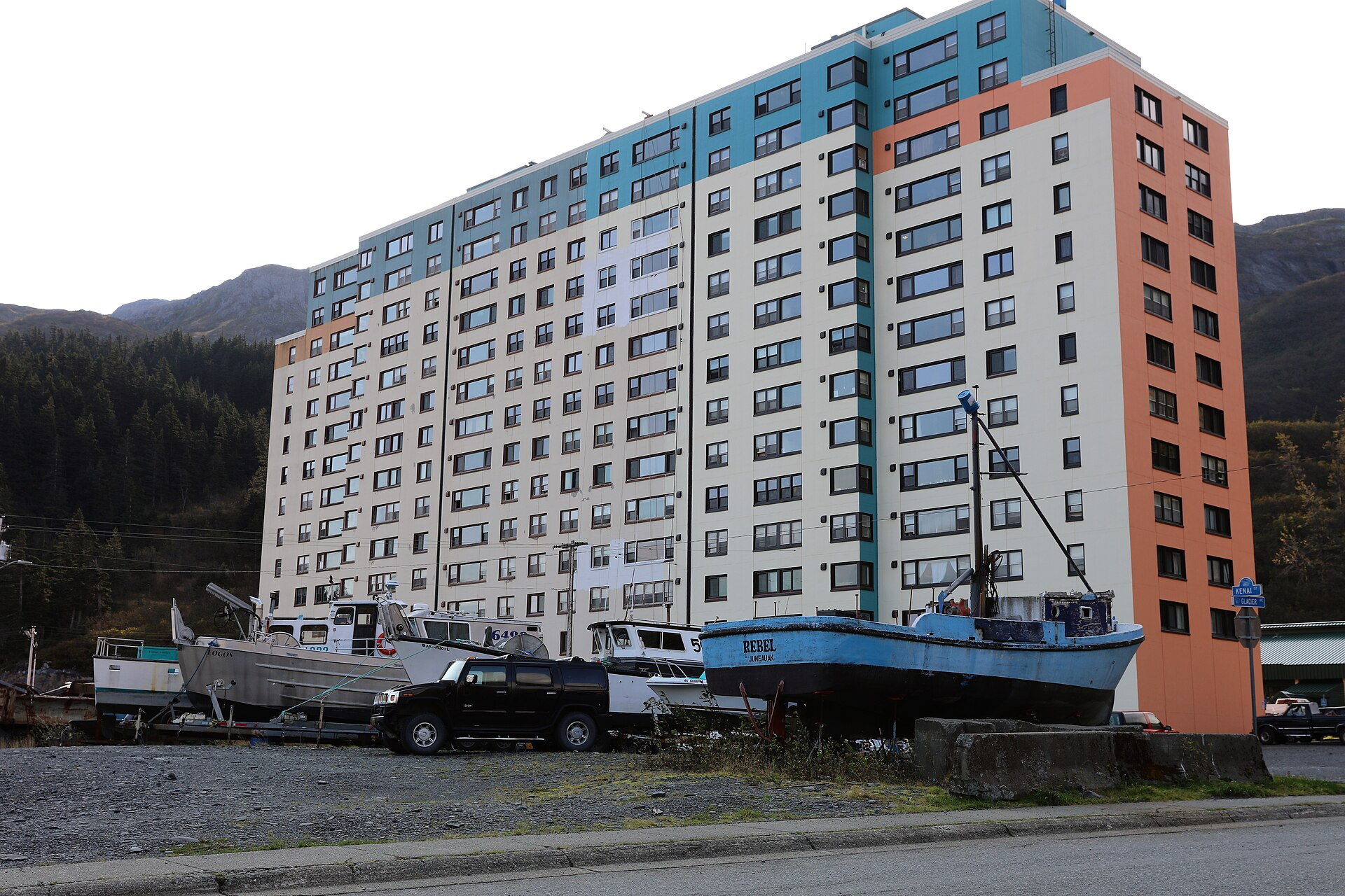 Begich Towers Whittier