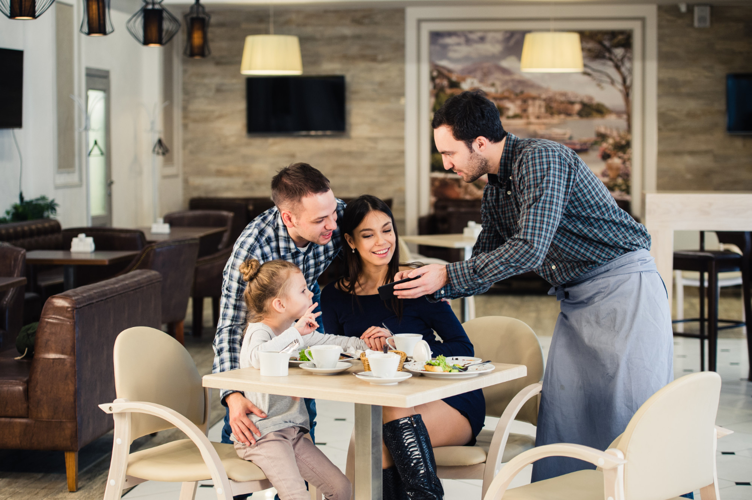 Dinner restaurant family