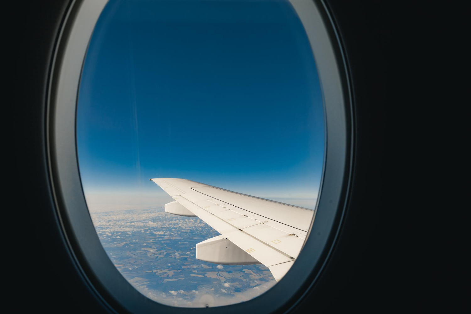airplane sunrise wing 