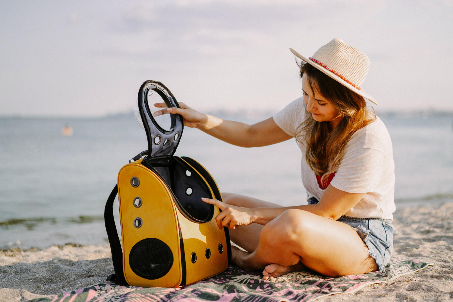 portable speaker beach