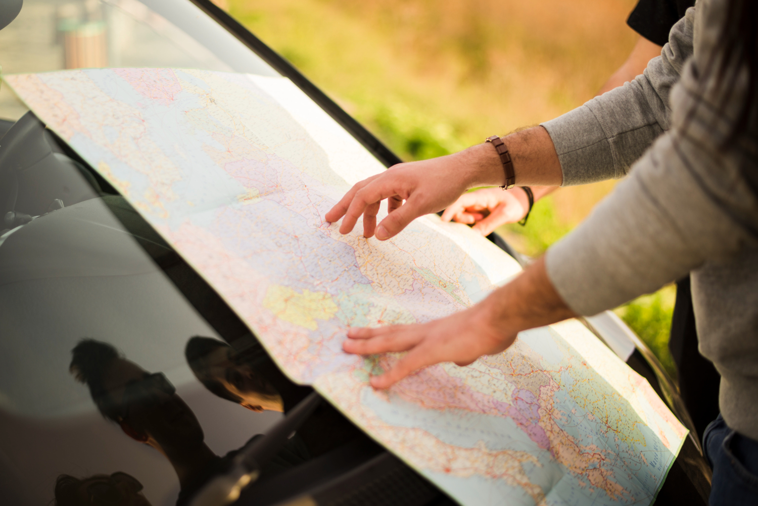 road trip map