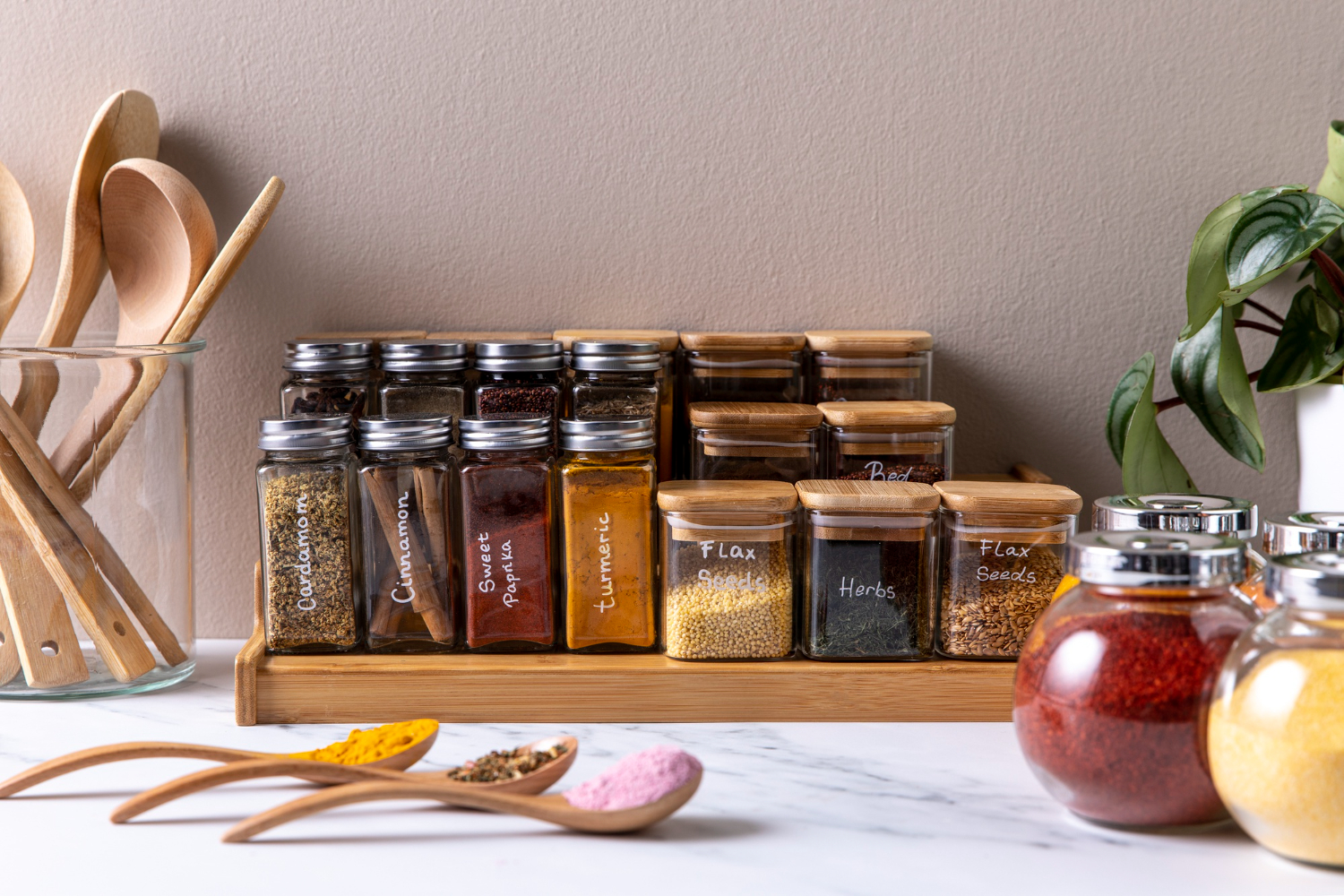 Kitchen pantry food