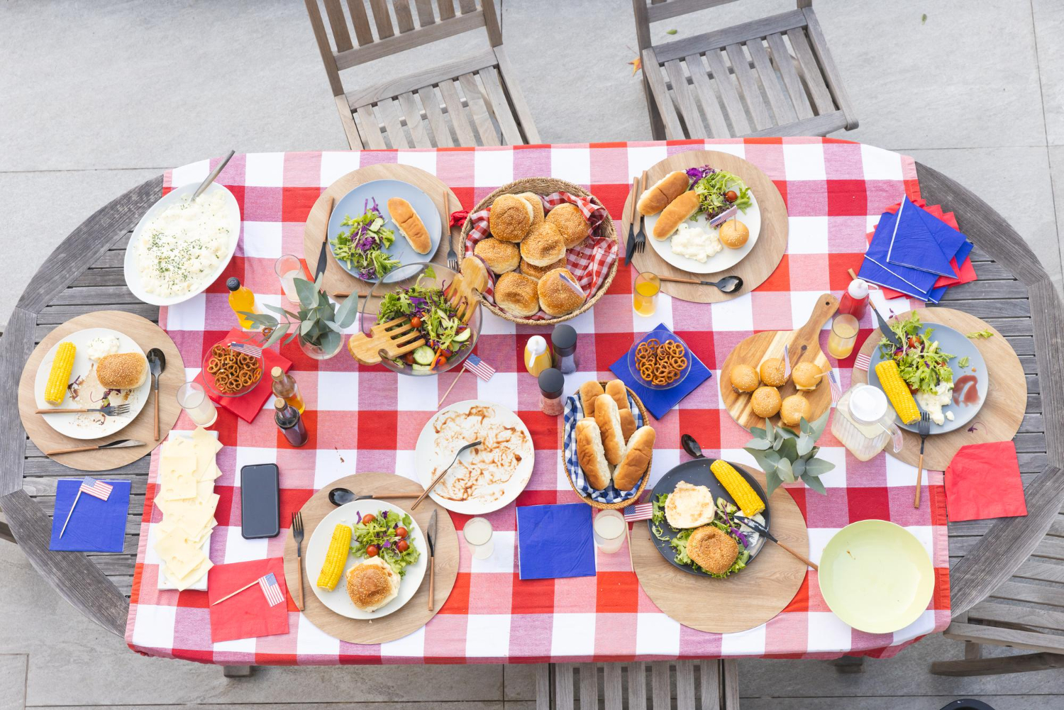 American picnic food