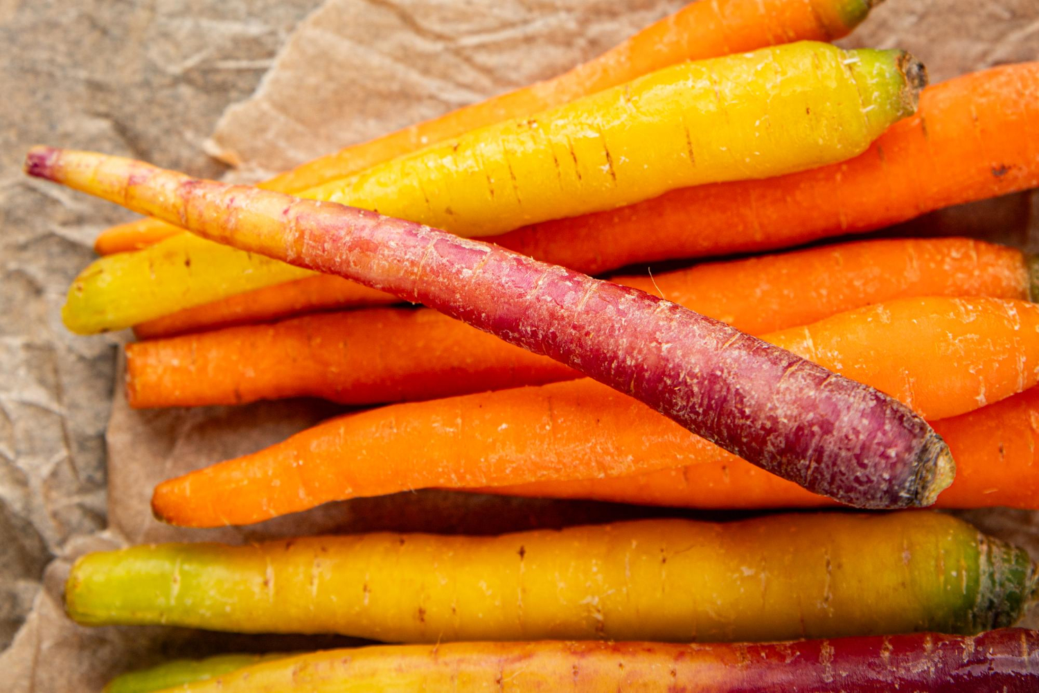 Colorful carrots