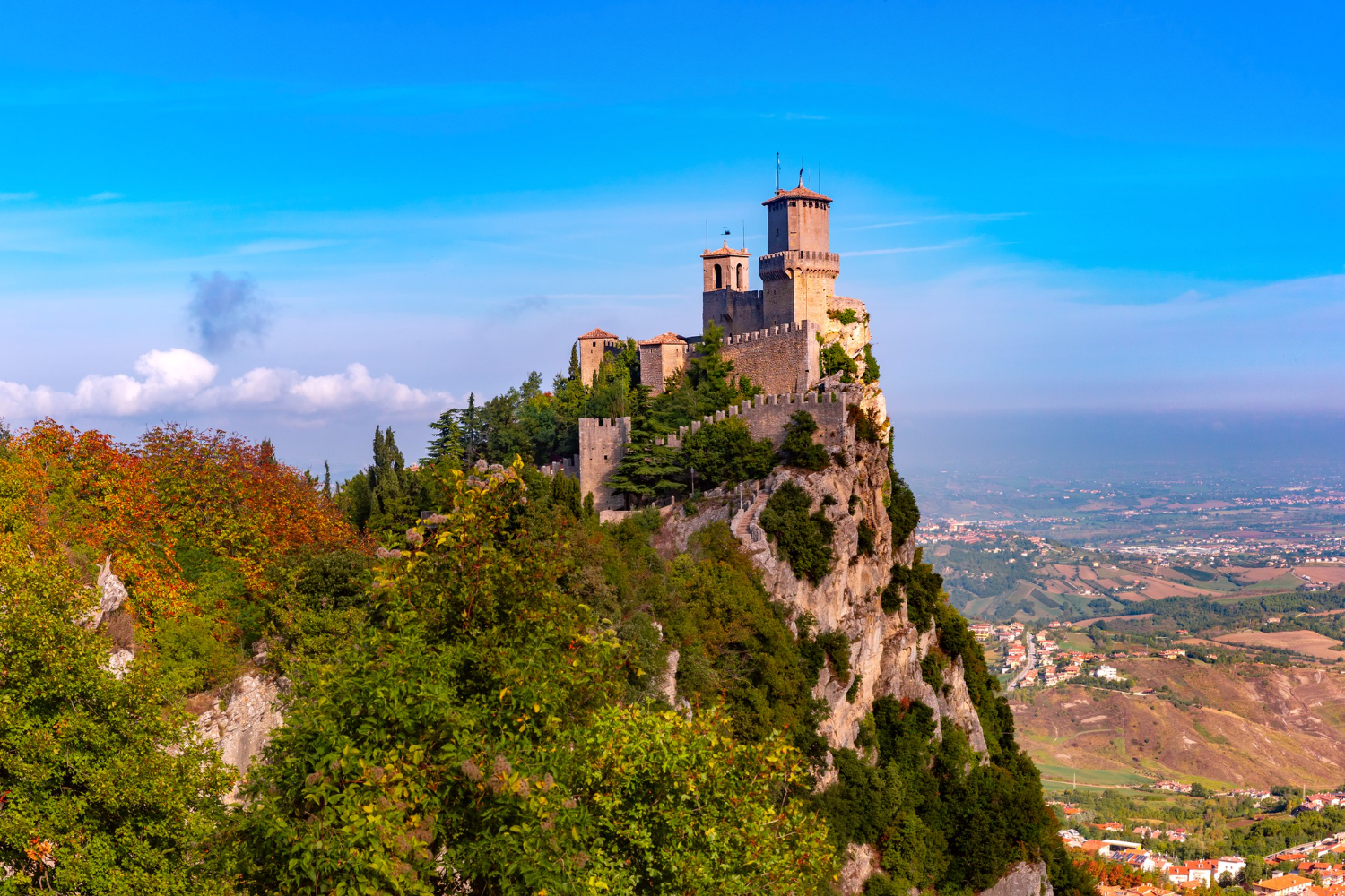 San Marino towers