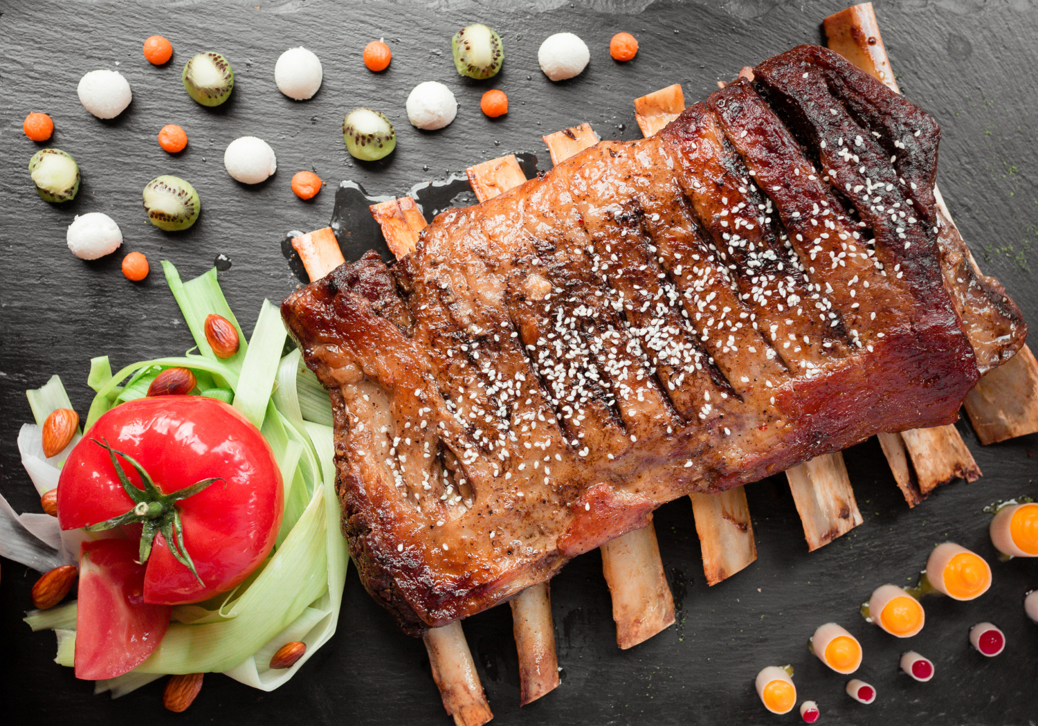 Dry-Rubbed Ribs