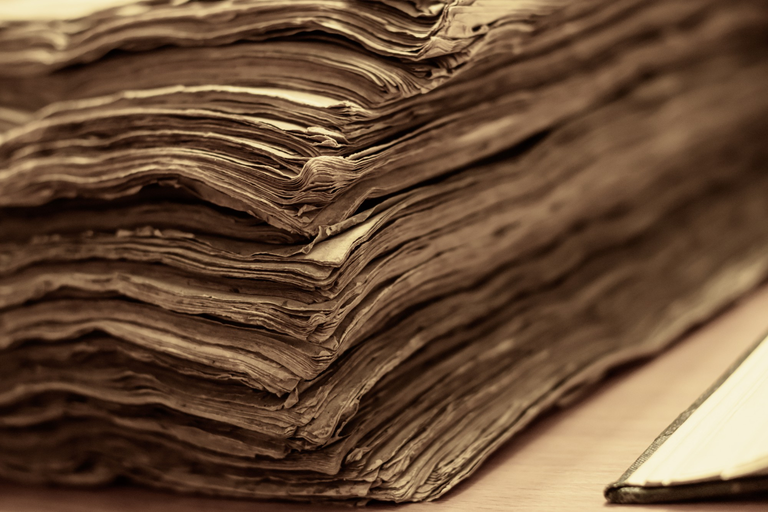 old damaged records