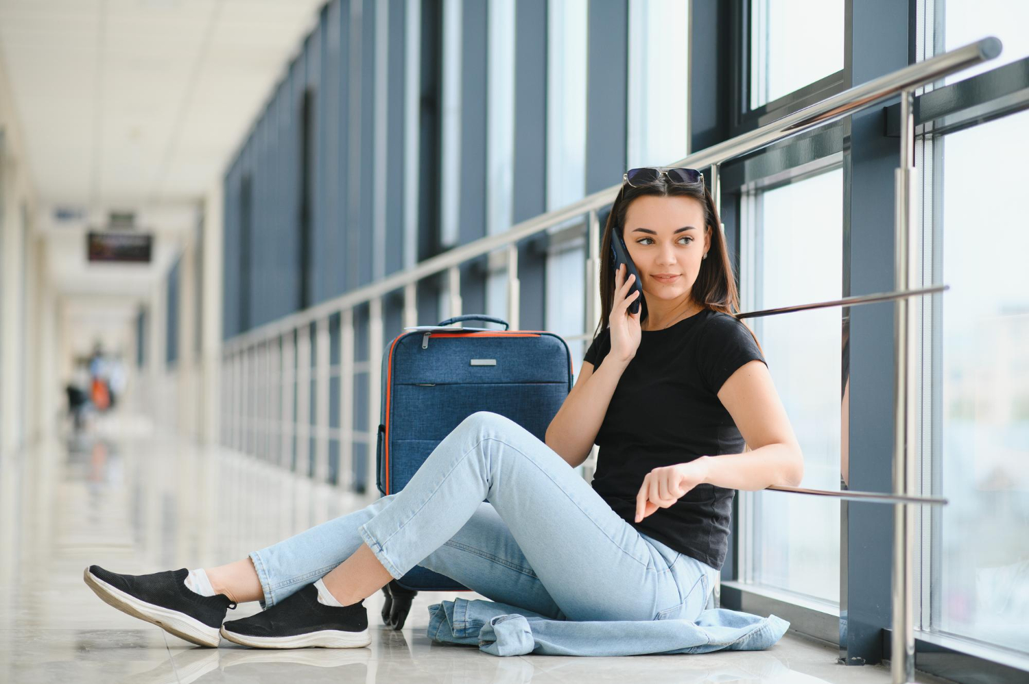 comfortable travel clothing airport