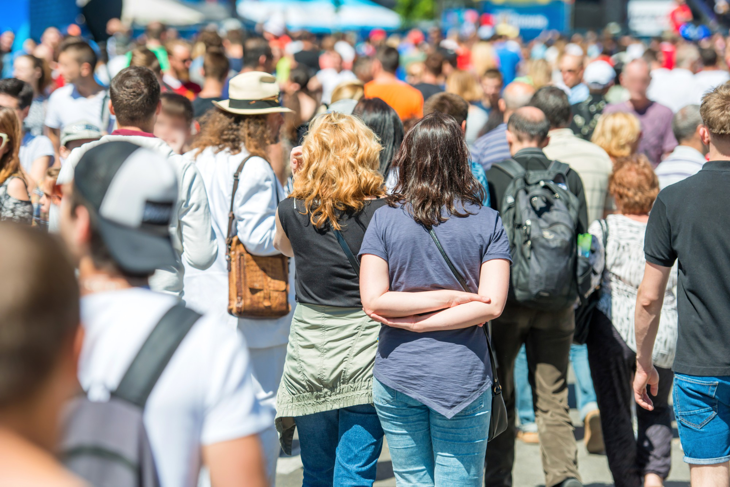 Travelers Crowd
