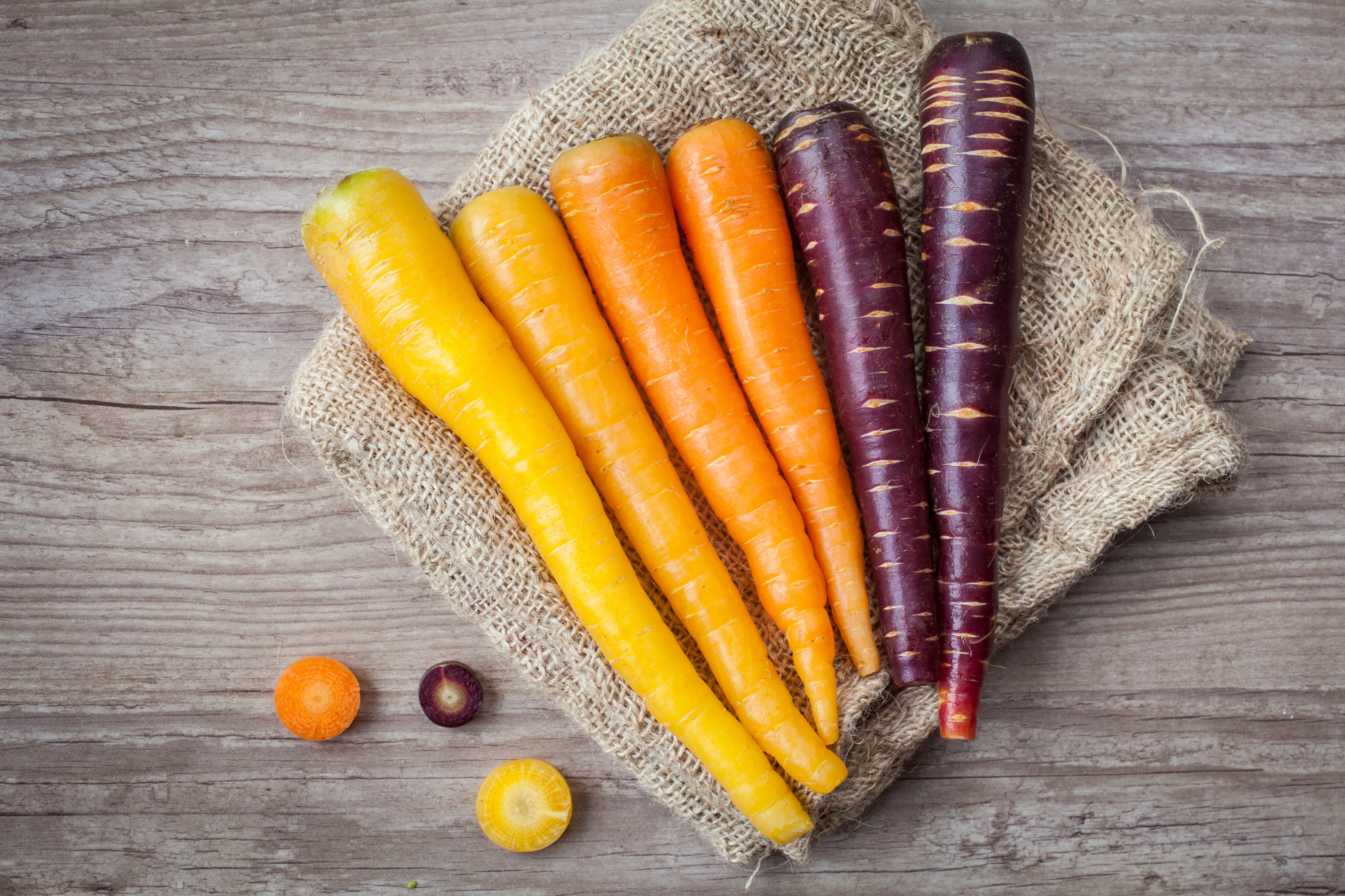 Colorful carrots