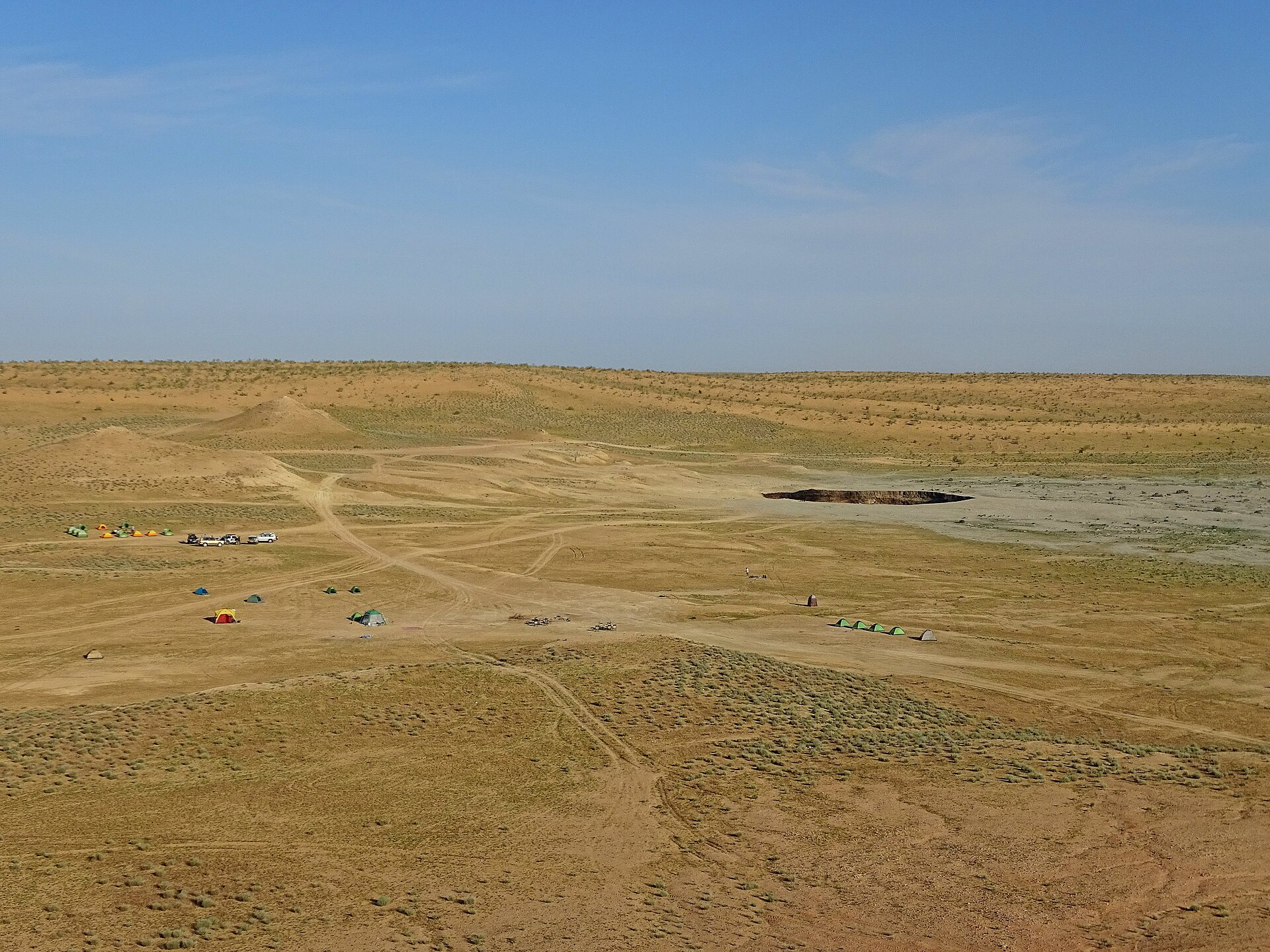 Darvaza gas crater