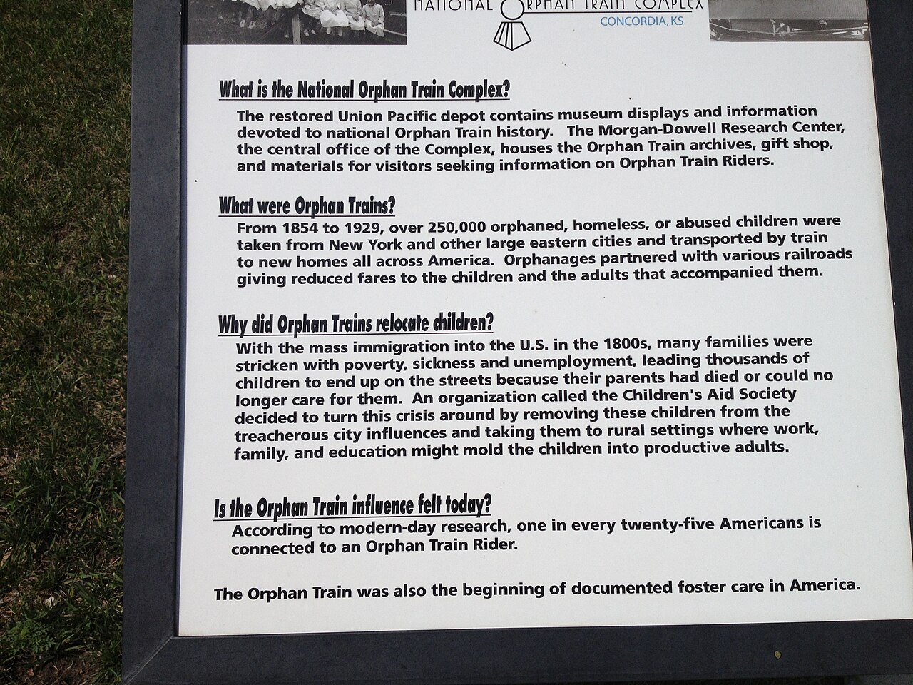 Orphan Trains