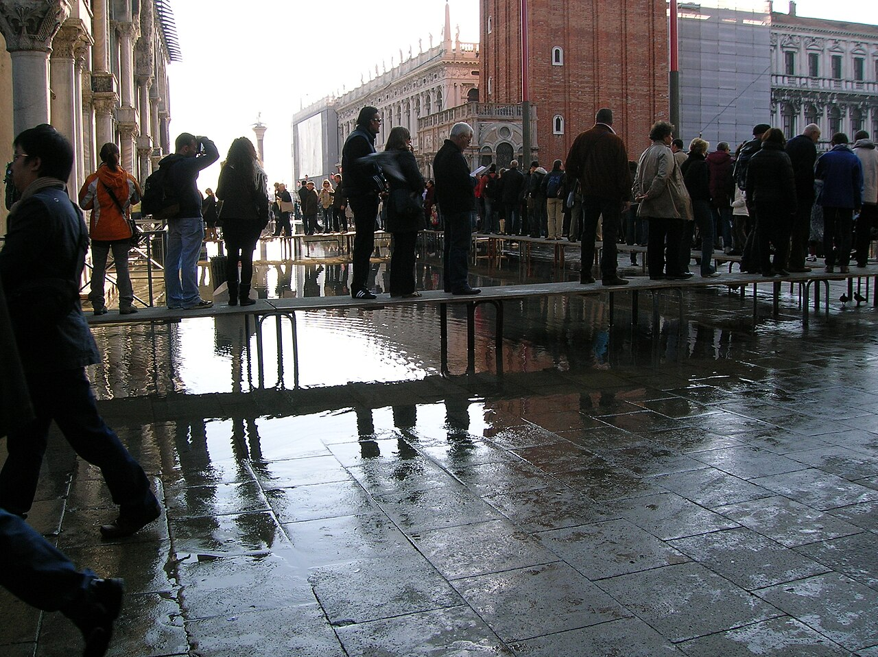 Venice acqua alta flooding