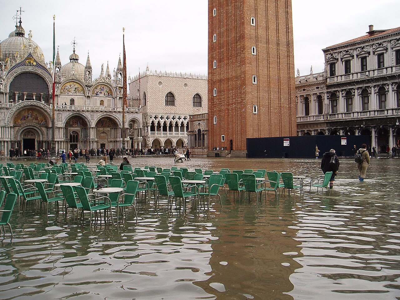 Venice acqua alta flooding