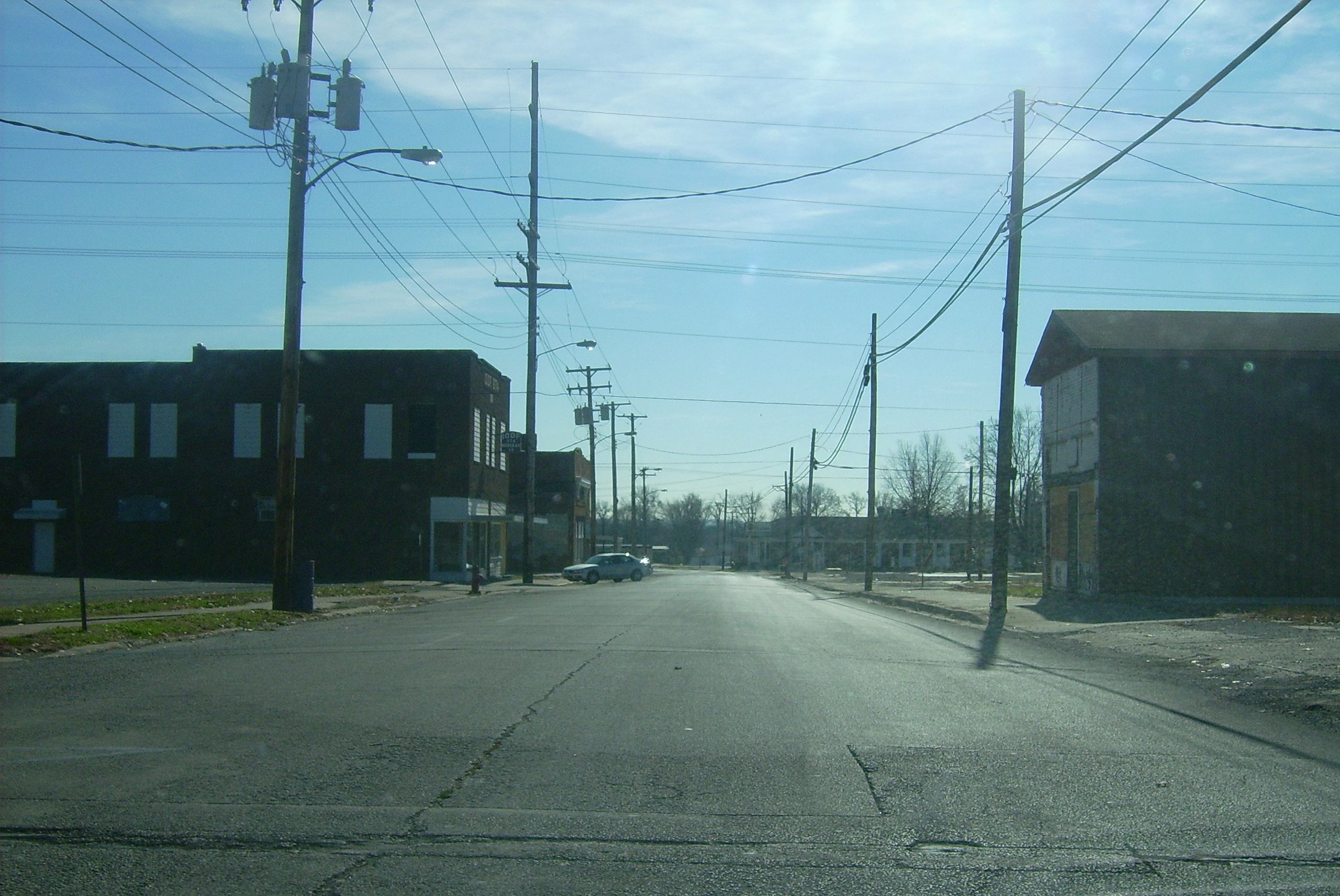 empty main street