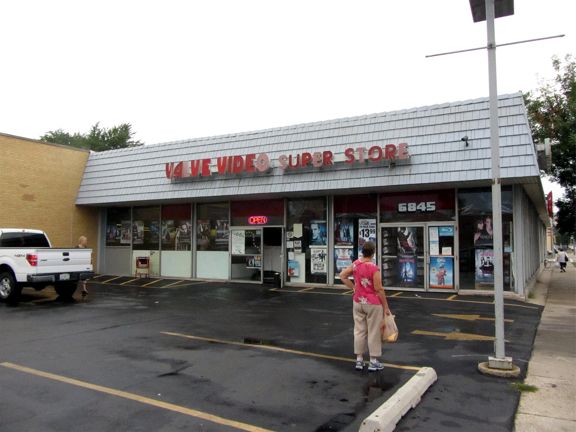 video rental store