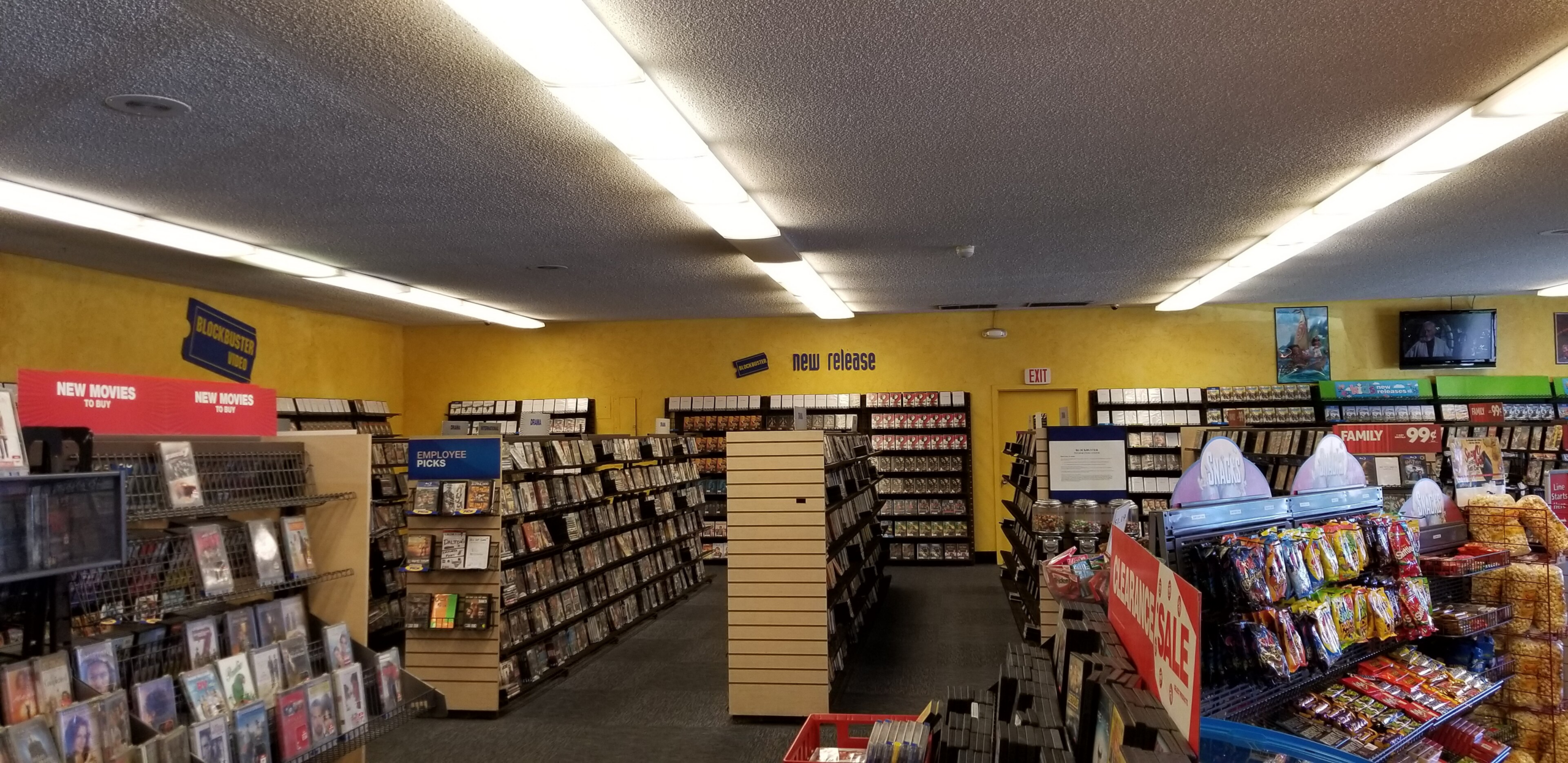 video rental store