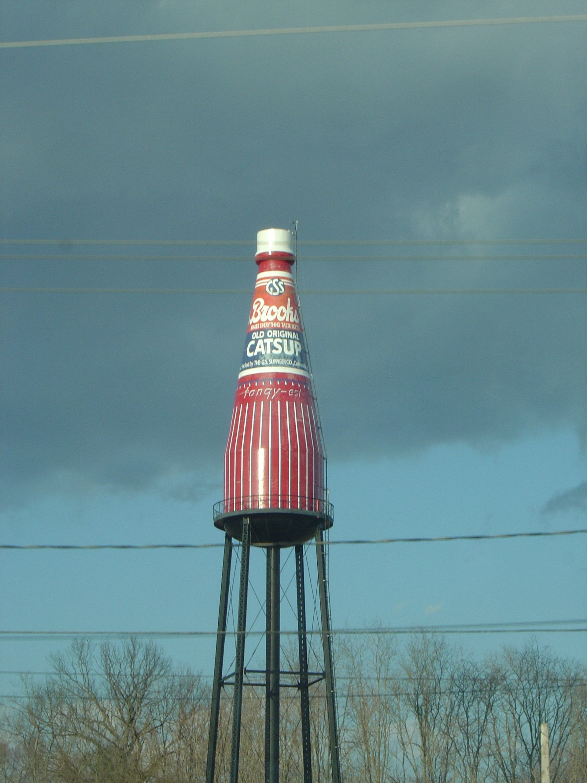 The World's Largest Catsup Bottle