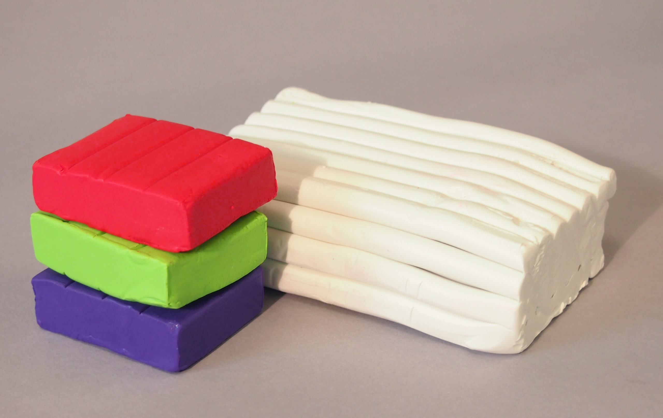 colorful modeling clay
