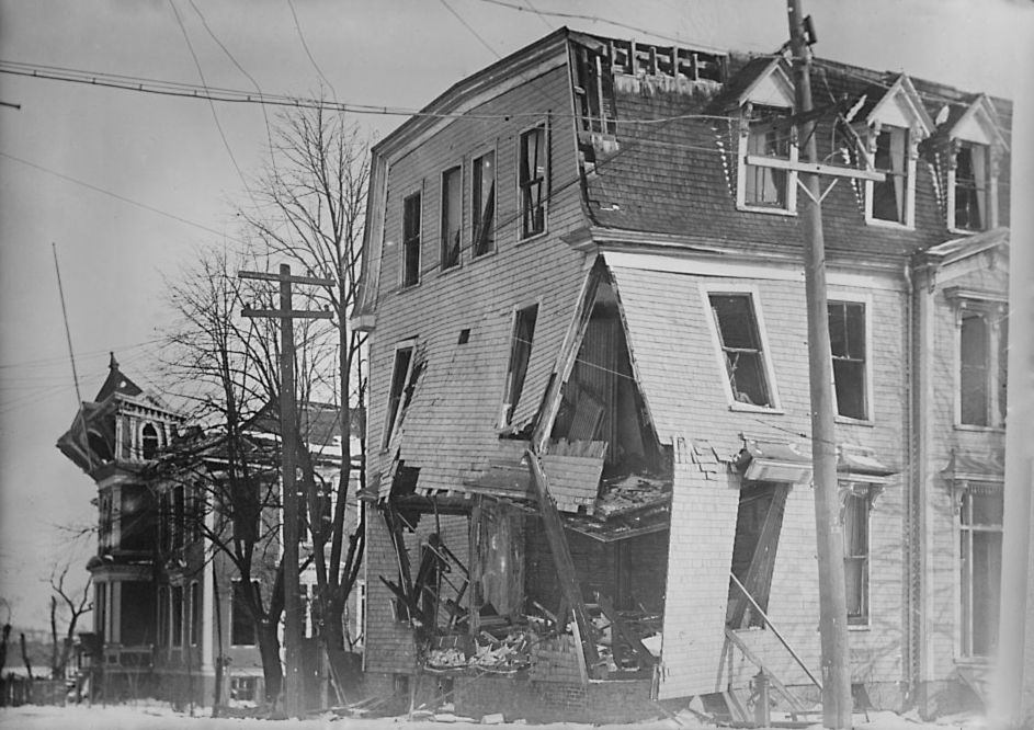 Halifax Explosion Ruins