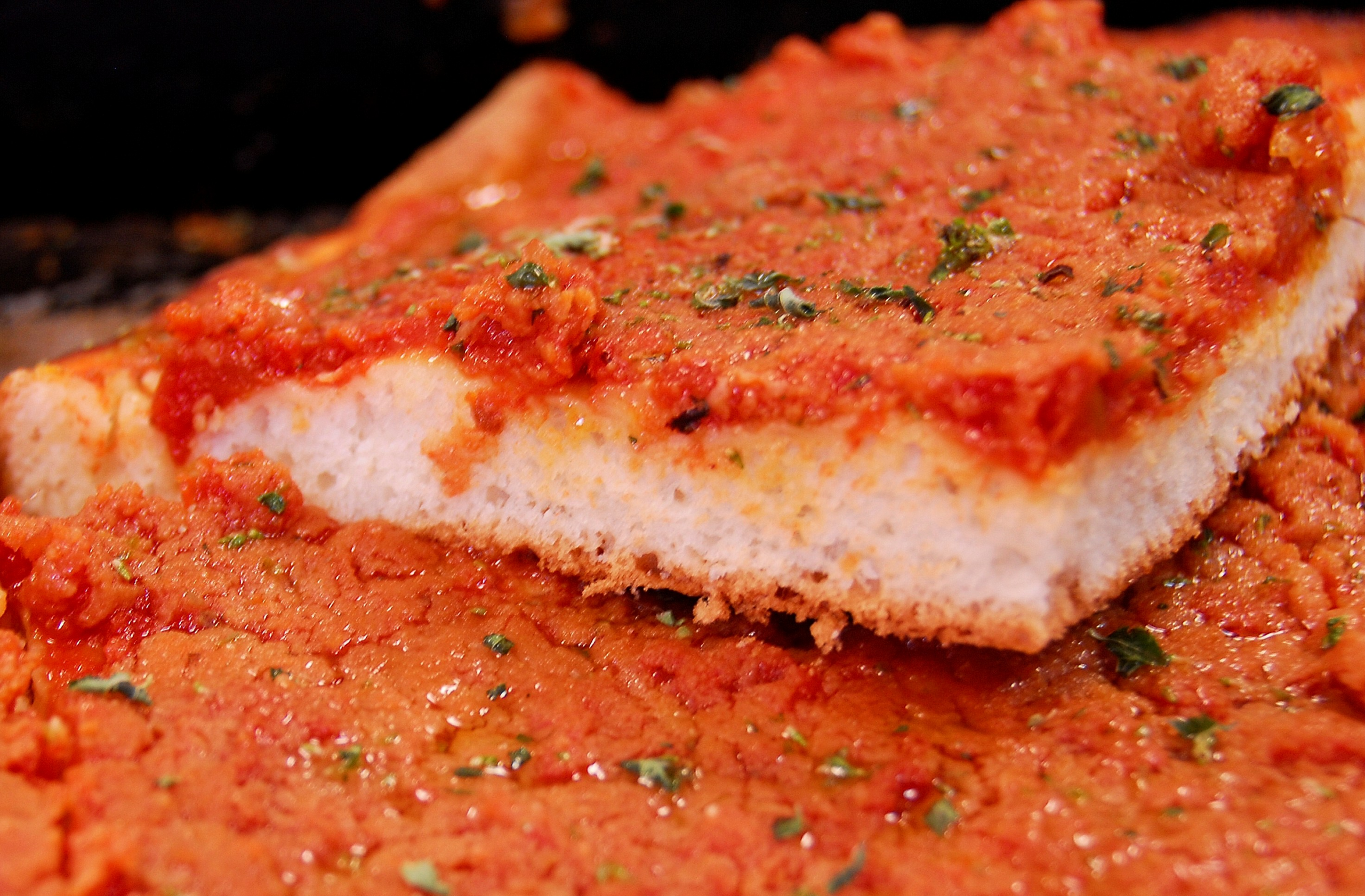 Sicilian: The Thick Focaccia-Style Square