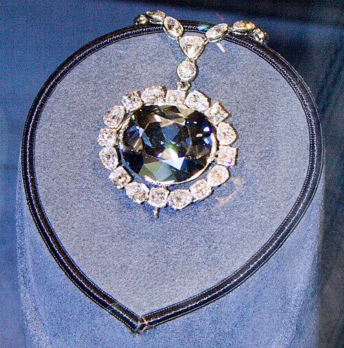 Hope Diamond blue