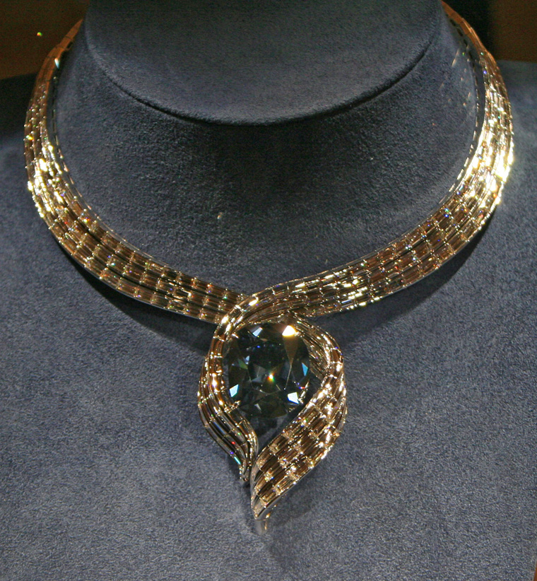 Hope Diamond blue