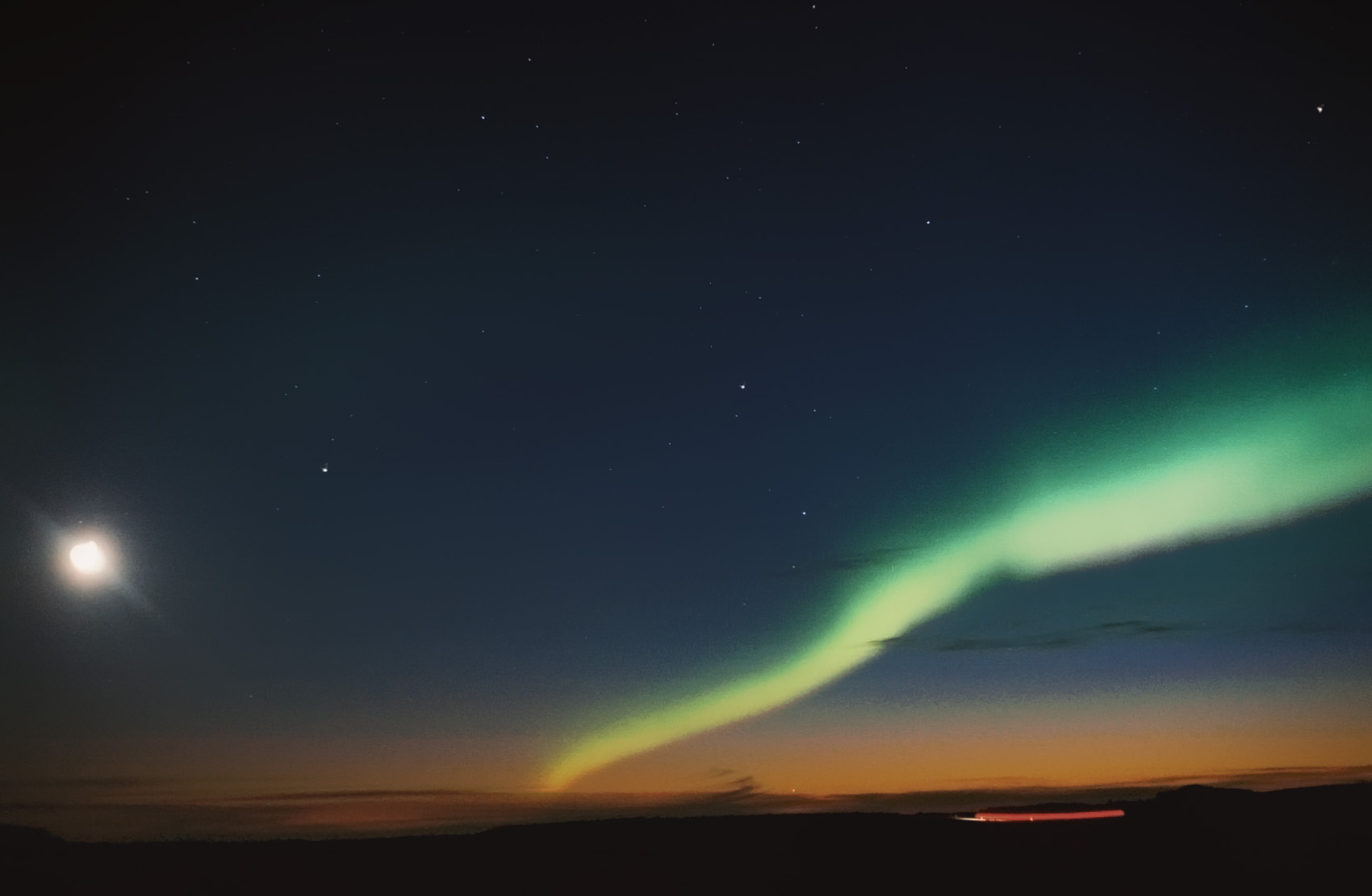 aurora borealis night sky