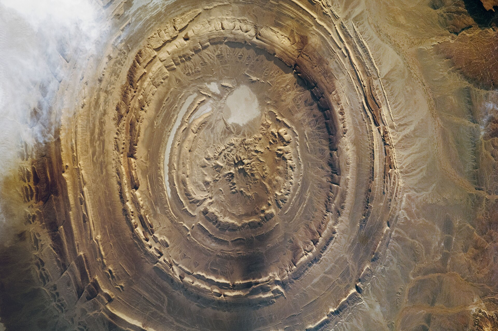 Richat Structure Eye