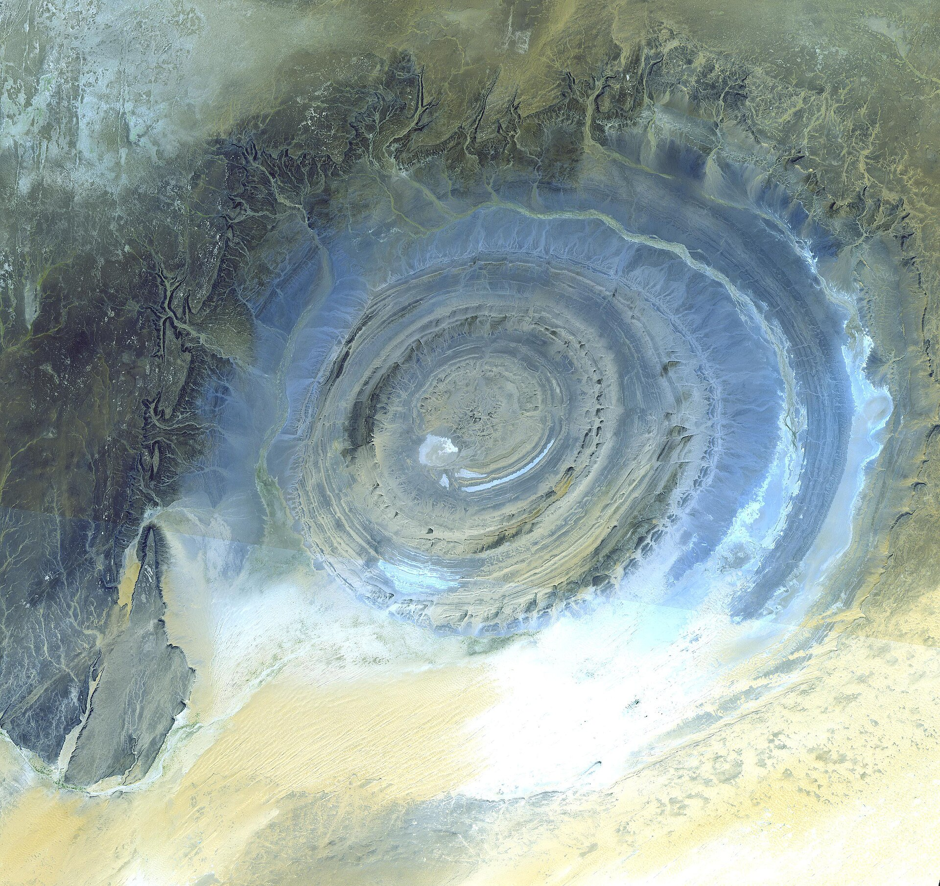 Richat Structure Eye