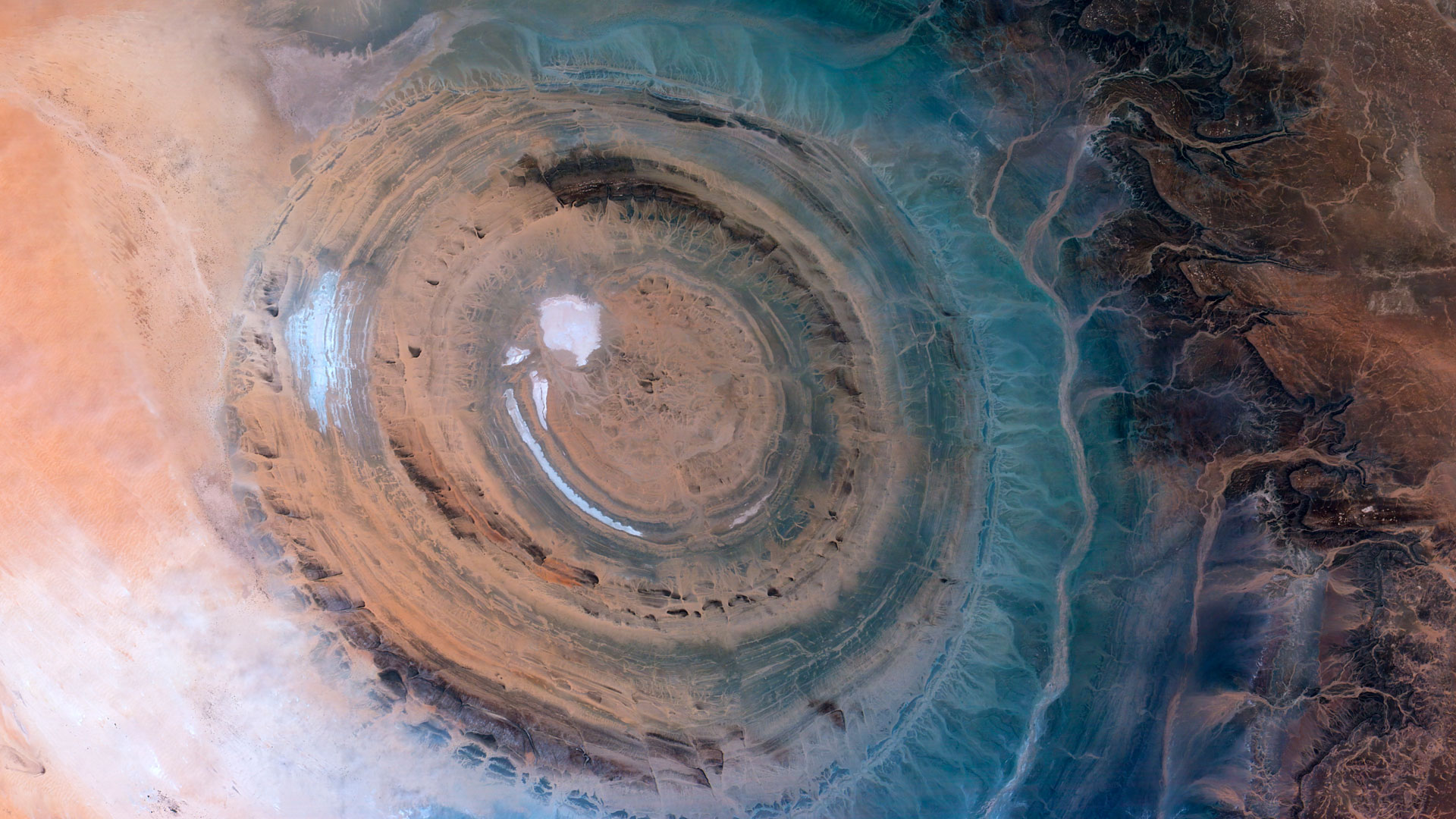 Richat Structure Eye