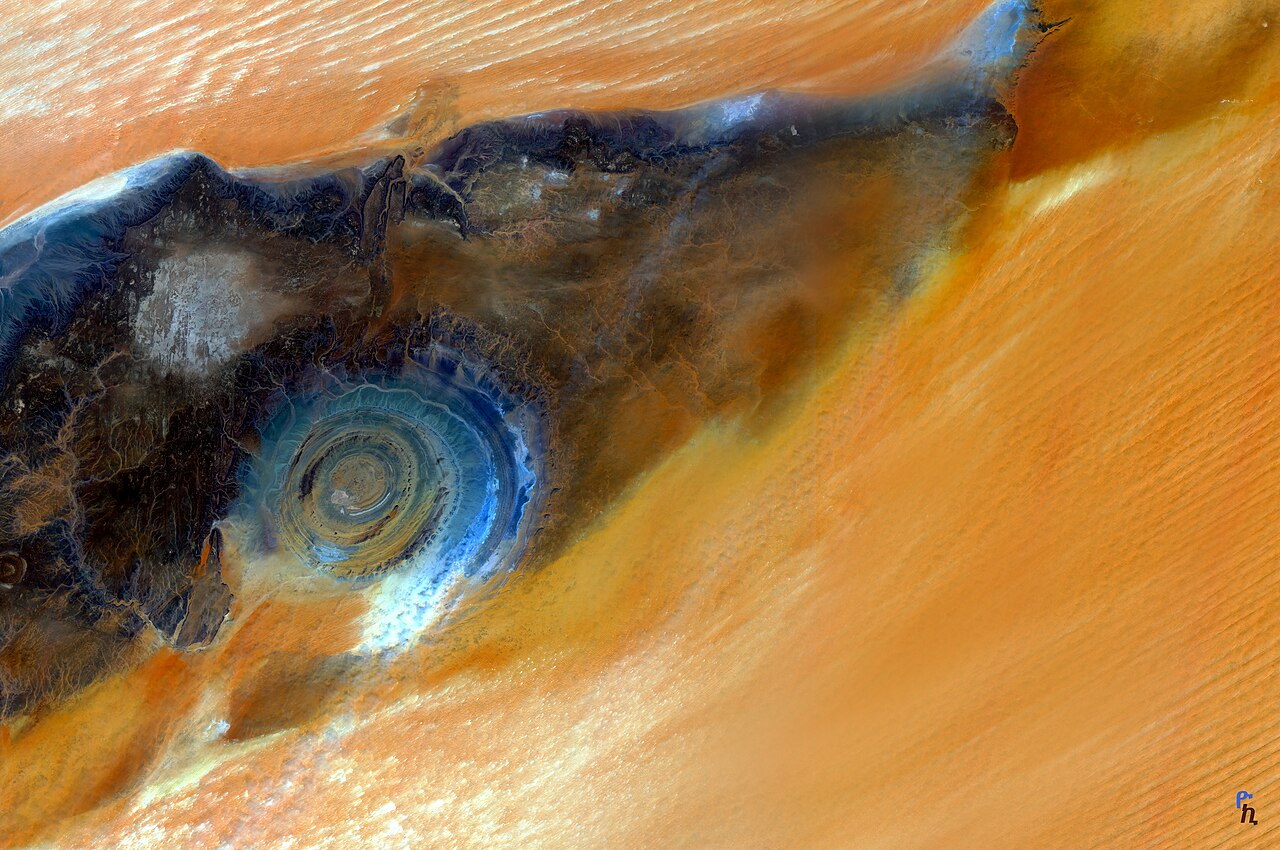Richat Structure Eye