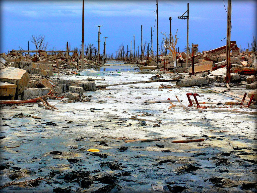 Villa Epecuen Argentina ruins