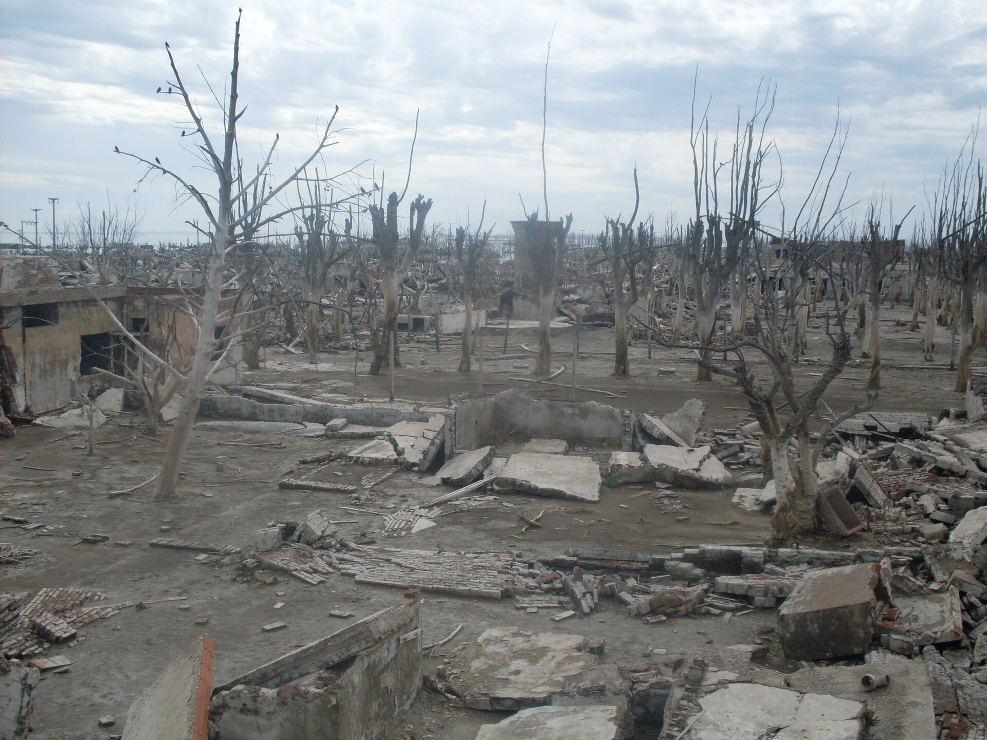 Villa Epecuen Argentina ruins