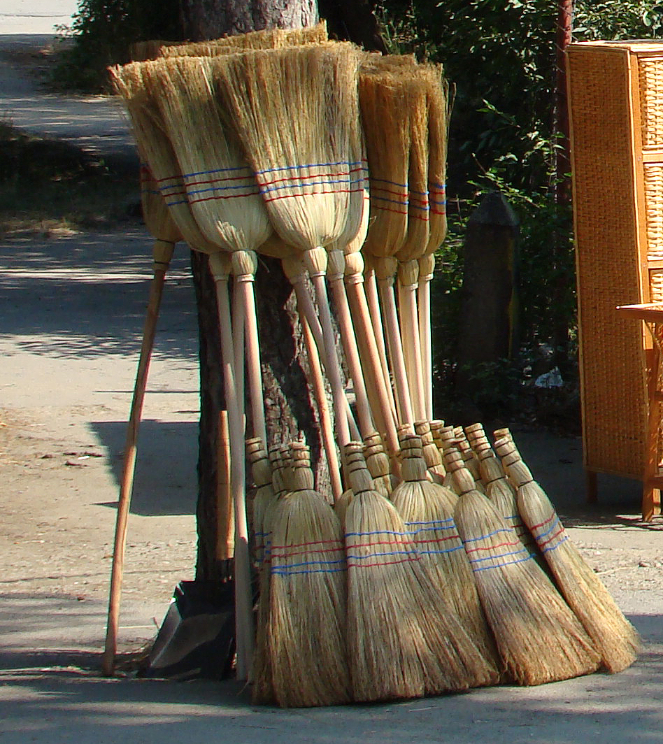 Sweeping the Porch