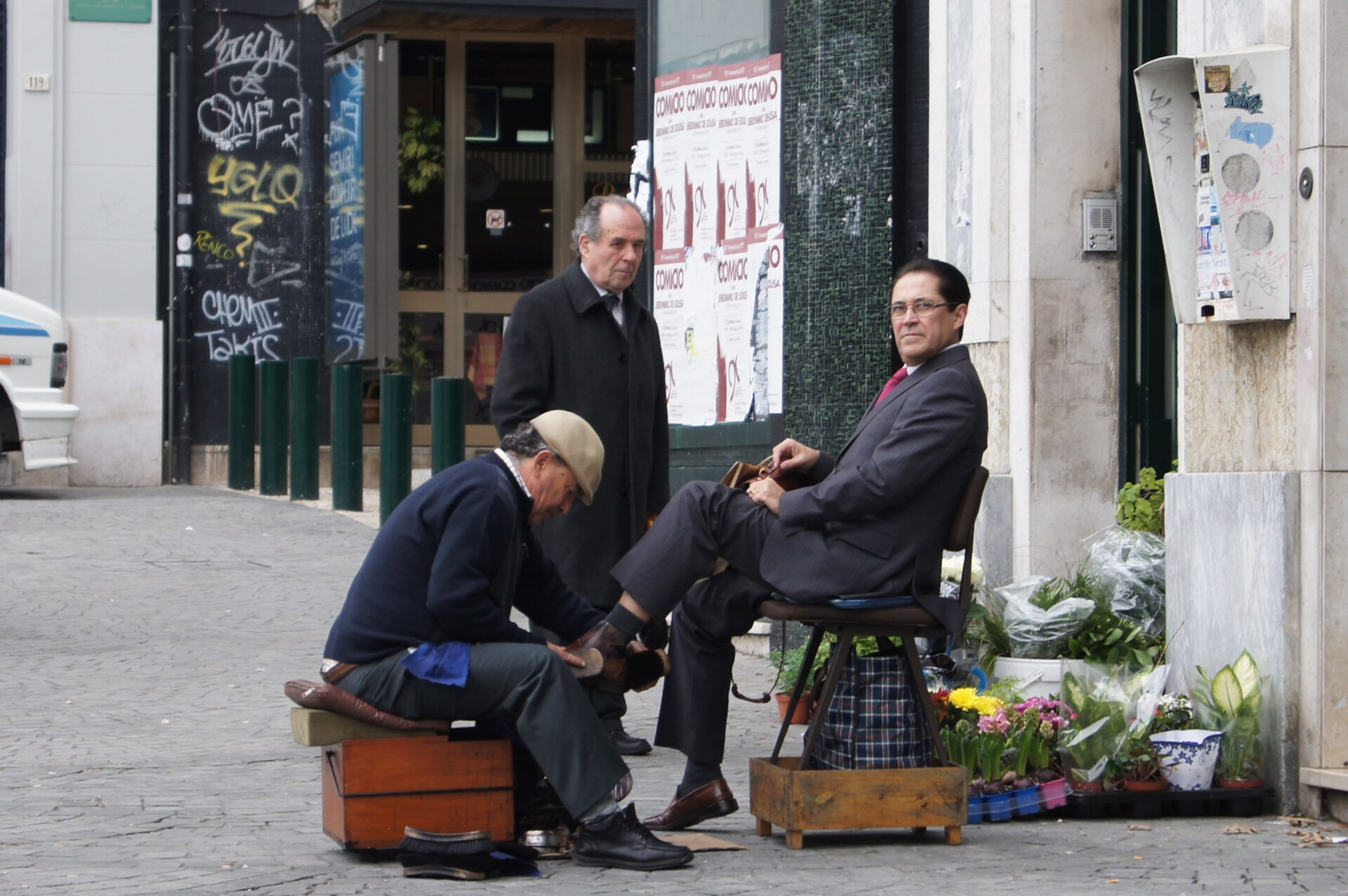 Cobbler shop