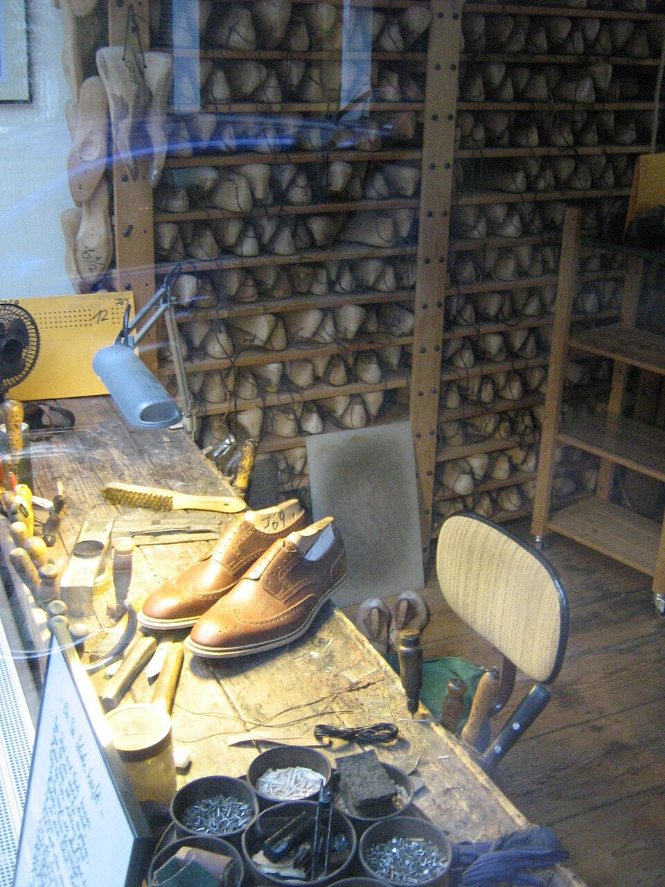 Cobbler shop