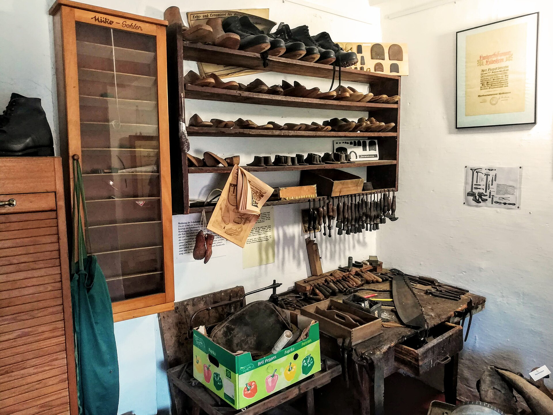 Cobbler shop