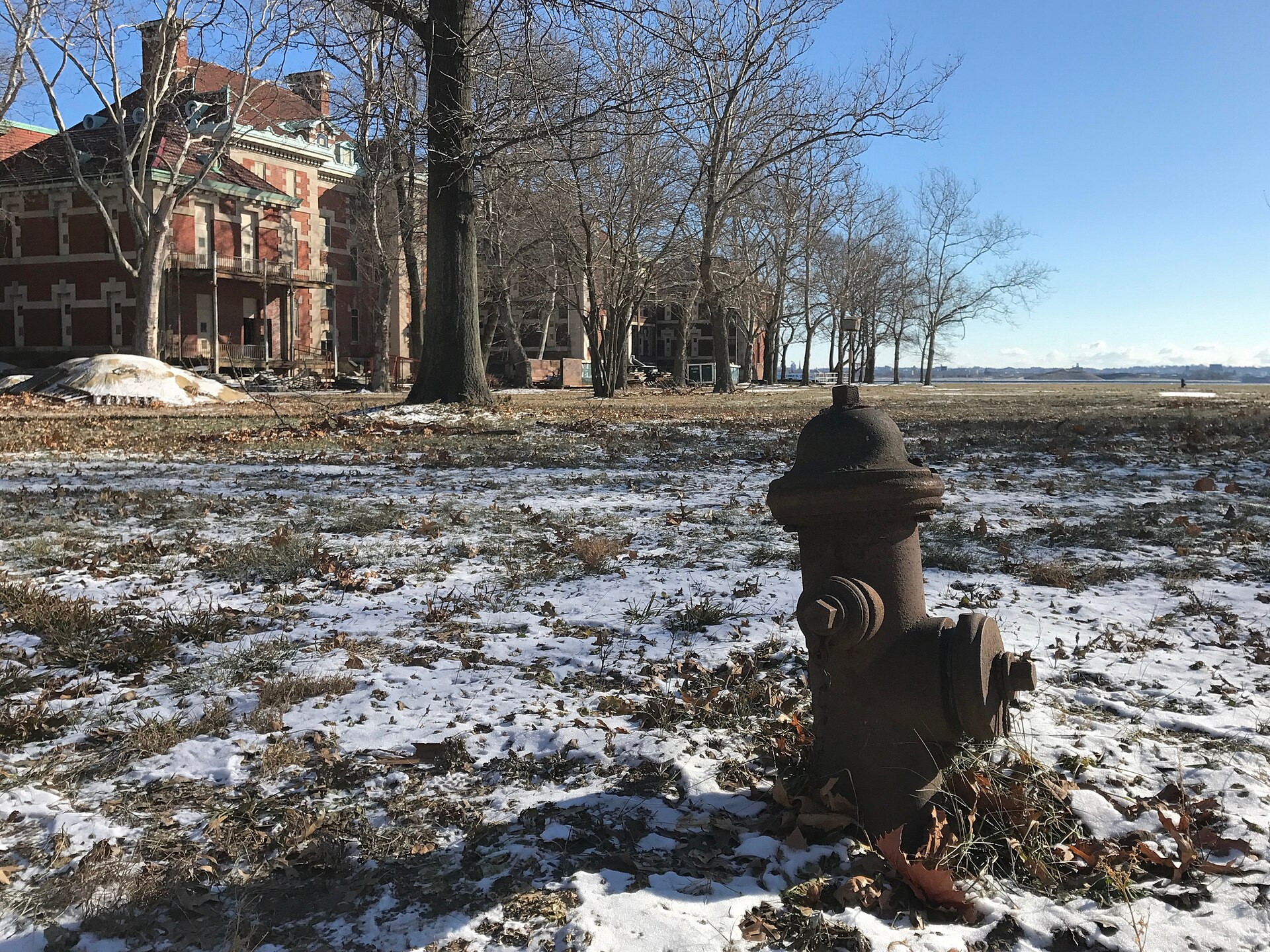 Ellis Island hospital