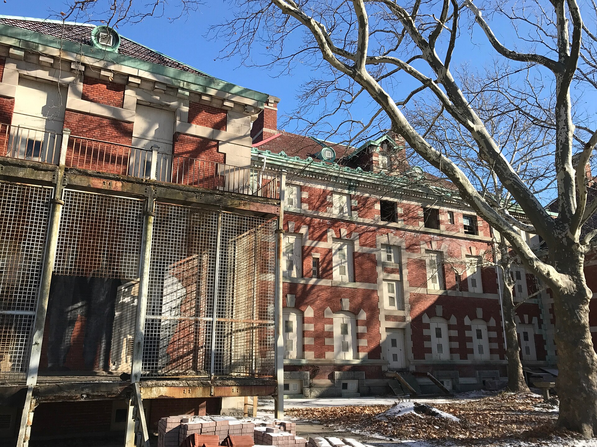Ellis Island hospital