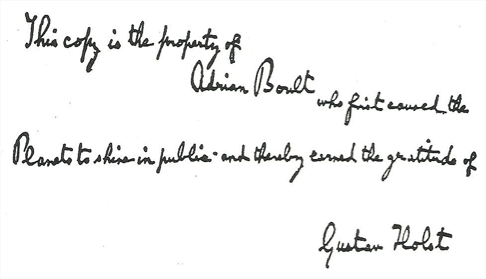 Handwritten note