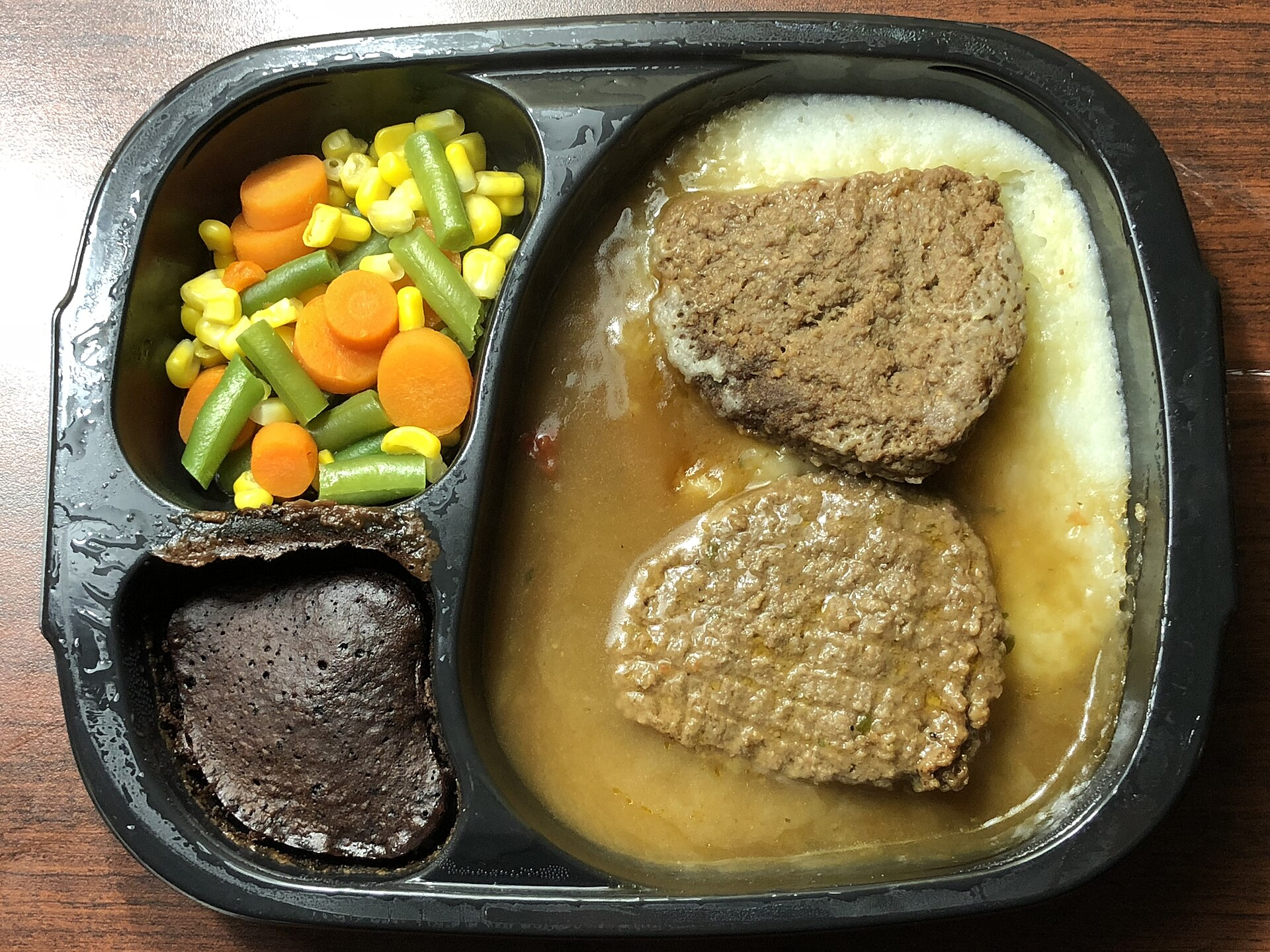 frozen TV dinner