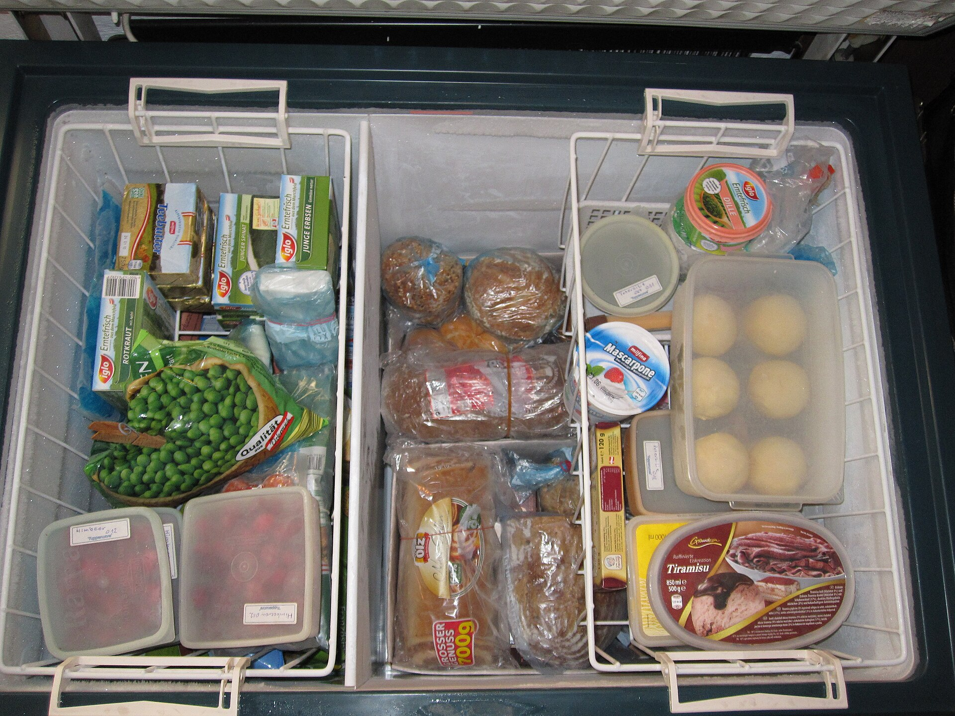 frozen TV dinner